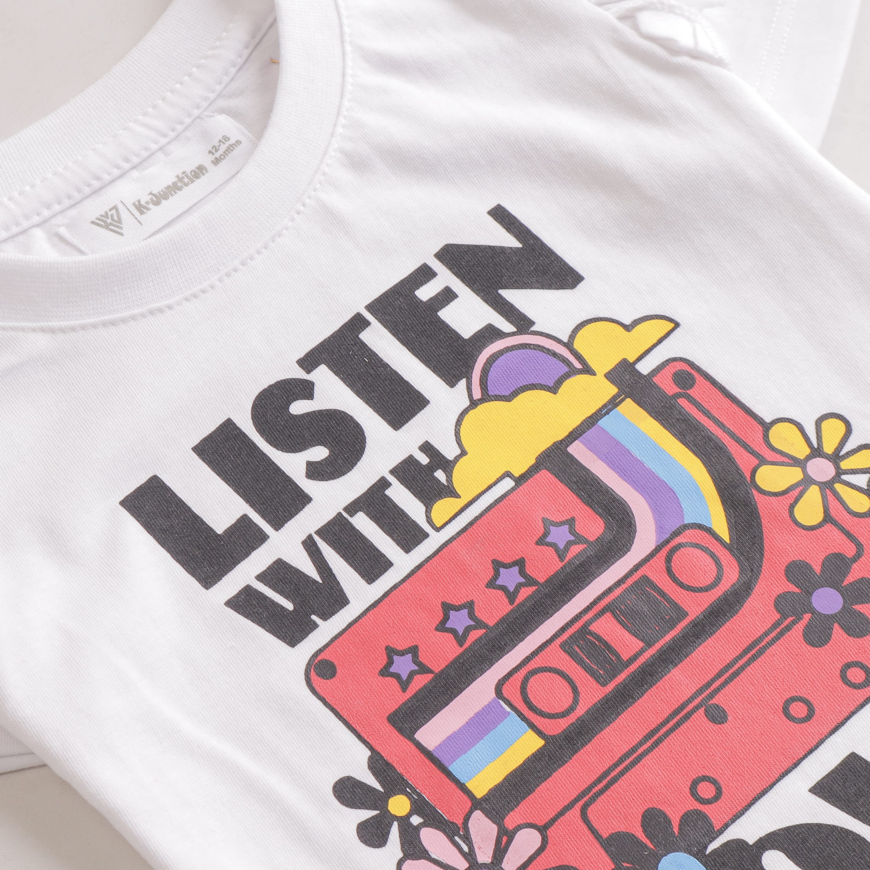 Girls Half sleeves T-shirt