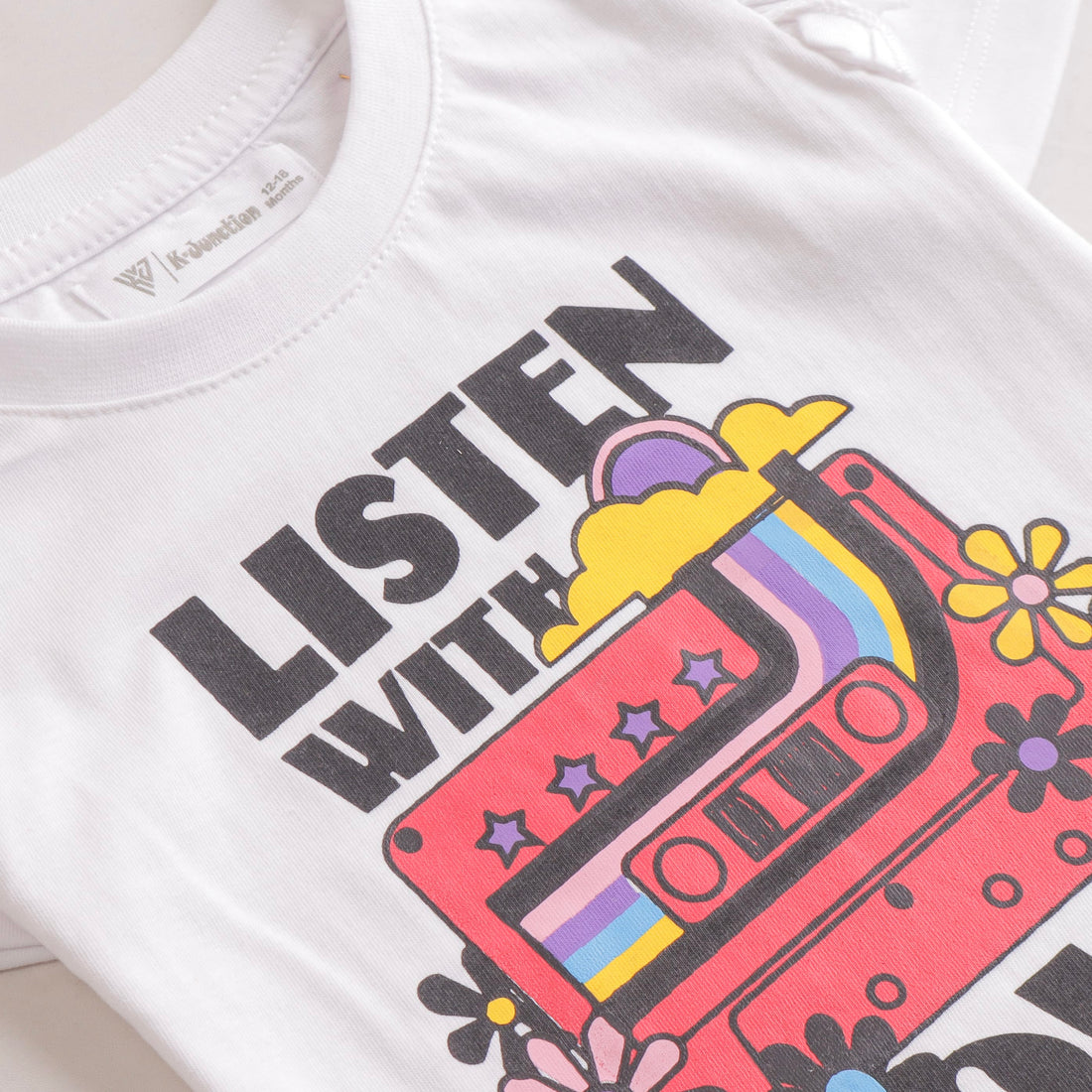 Girls Half sleeves T-shirt