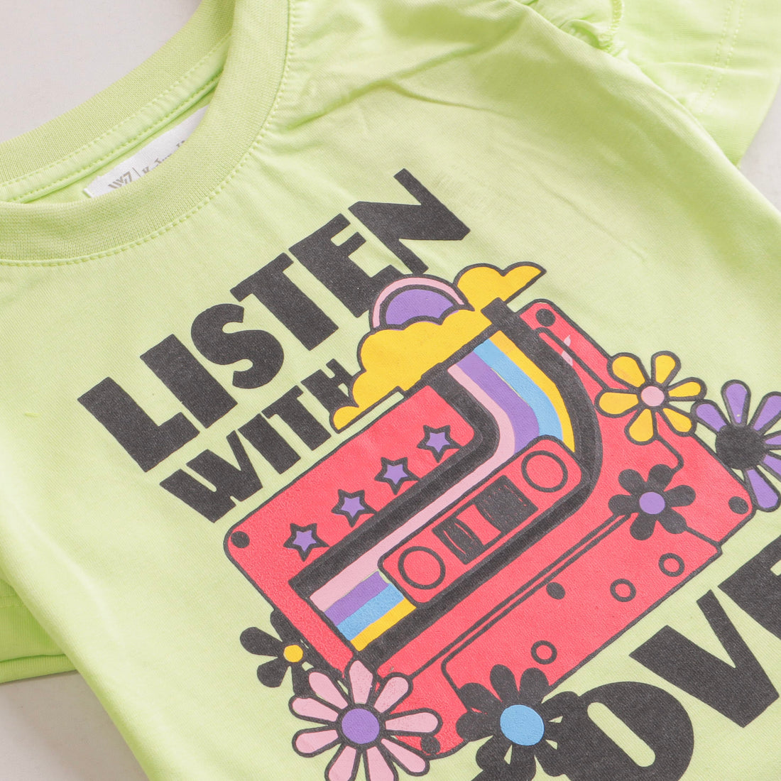 Girls Half sleeves T-shirt