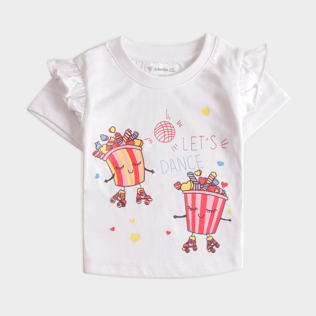 Girls Half sleeves T-shirt