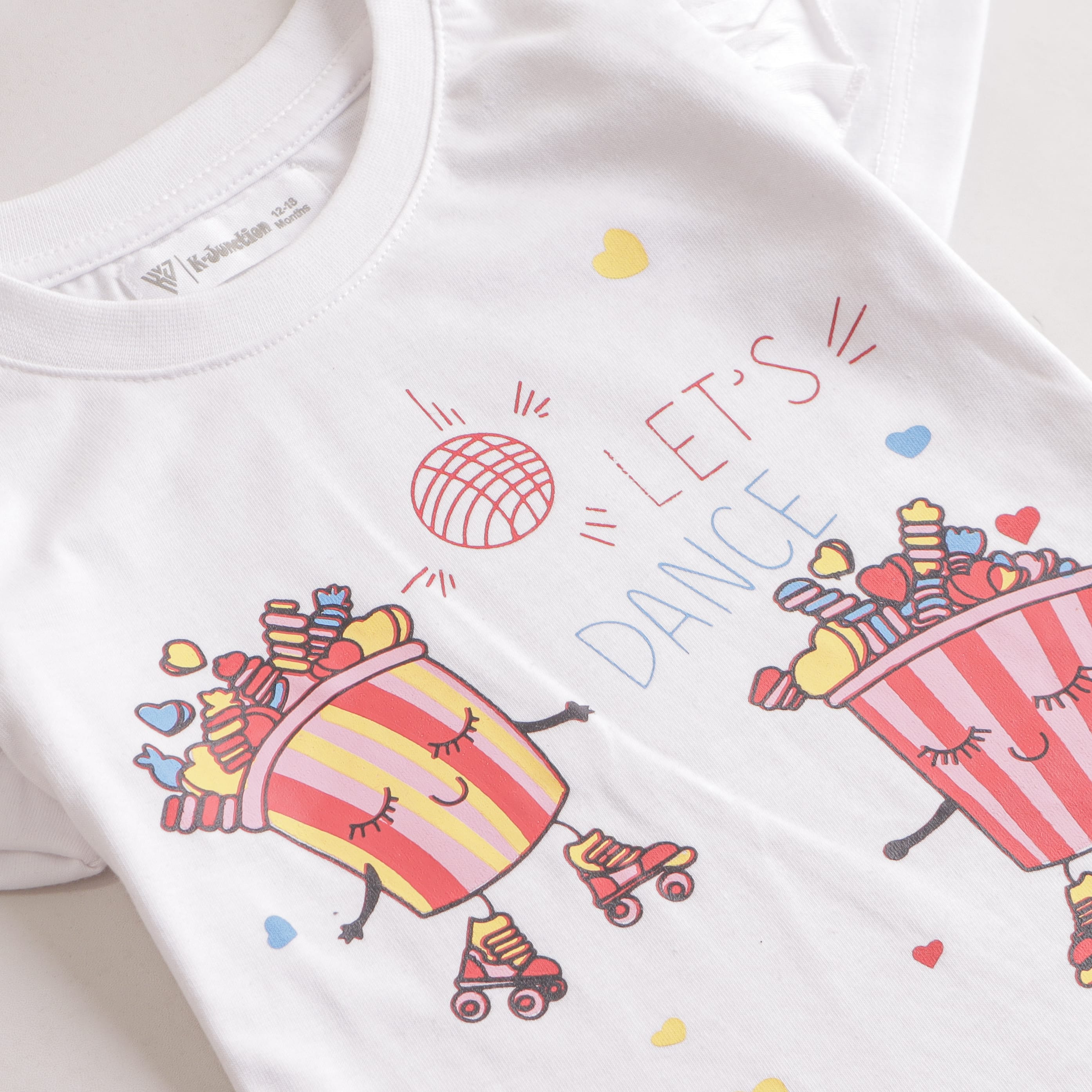 Girls Half sleeves T-shirt