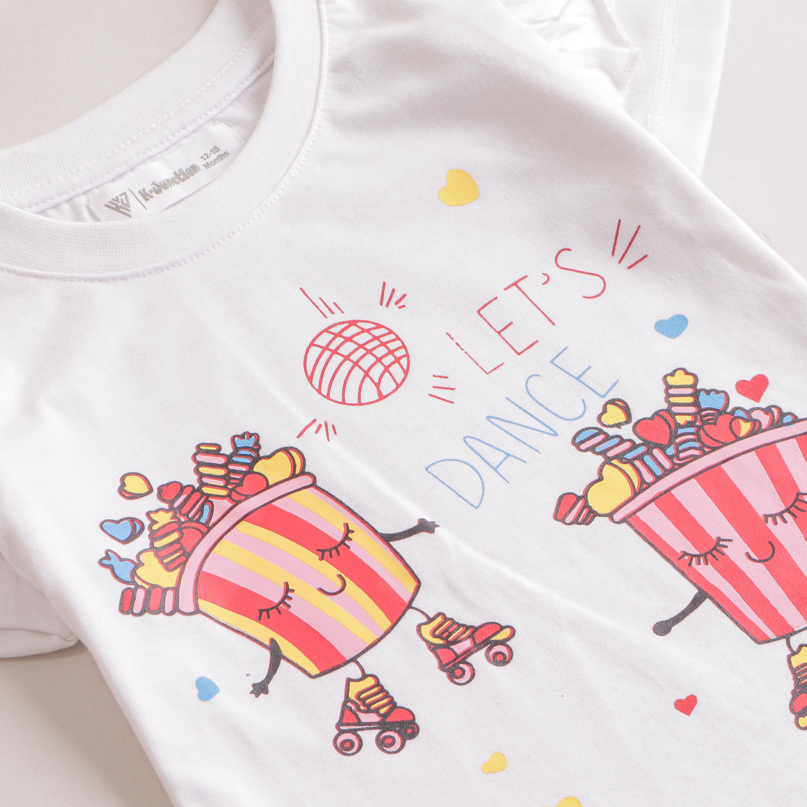 Girls Half sleeves T-shirt