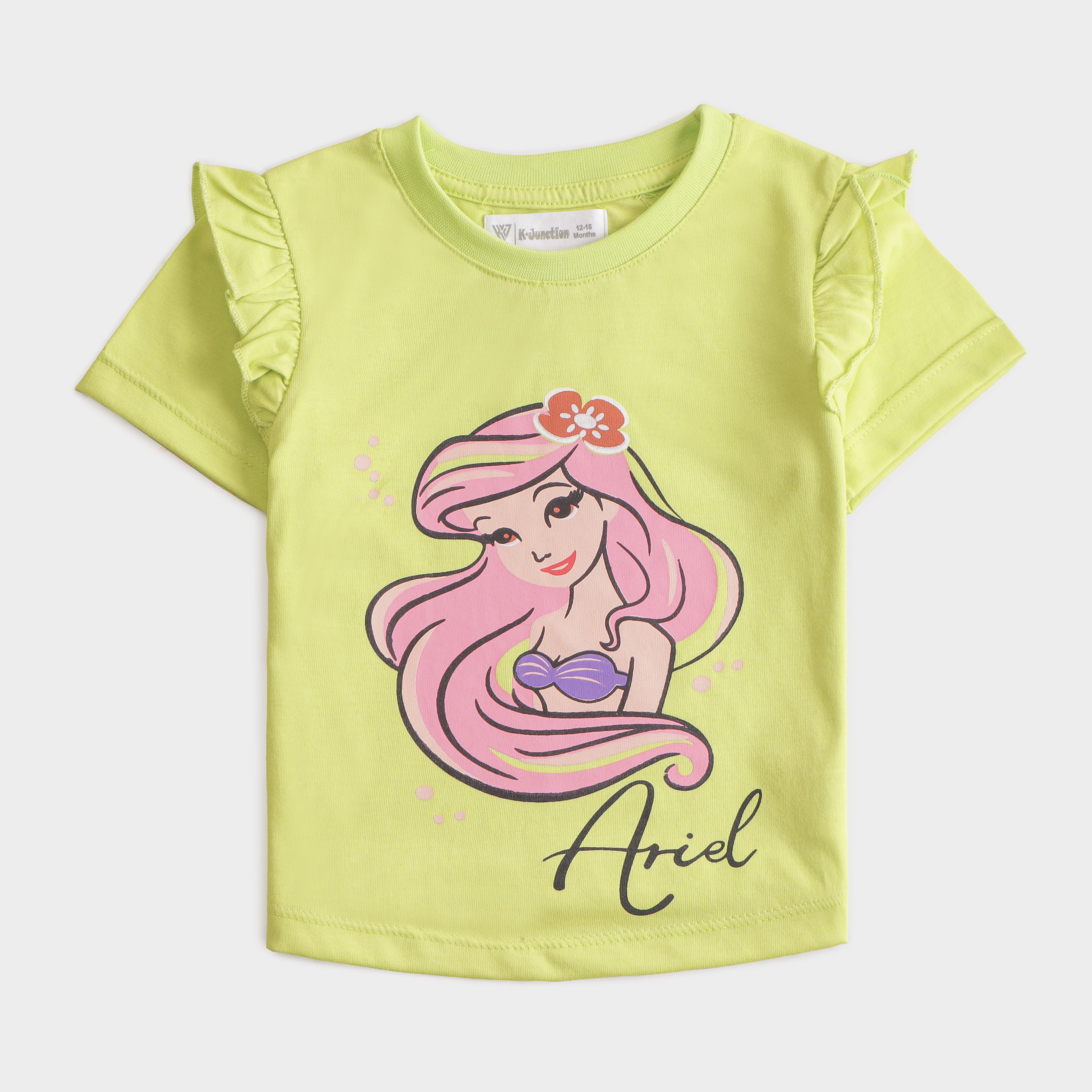 Girls Half sleeves T-shirt