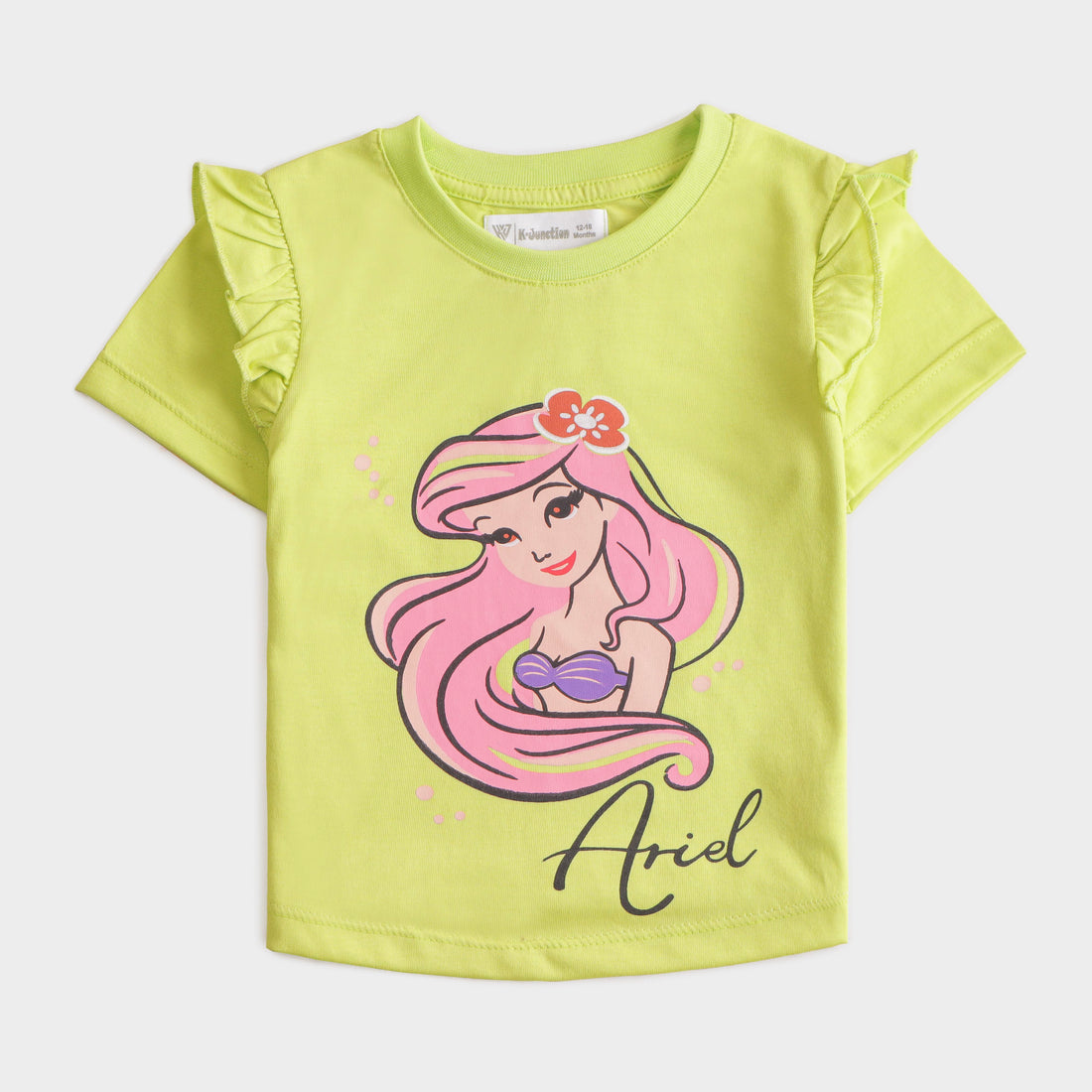 Girls Half sleeves T-shirt