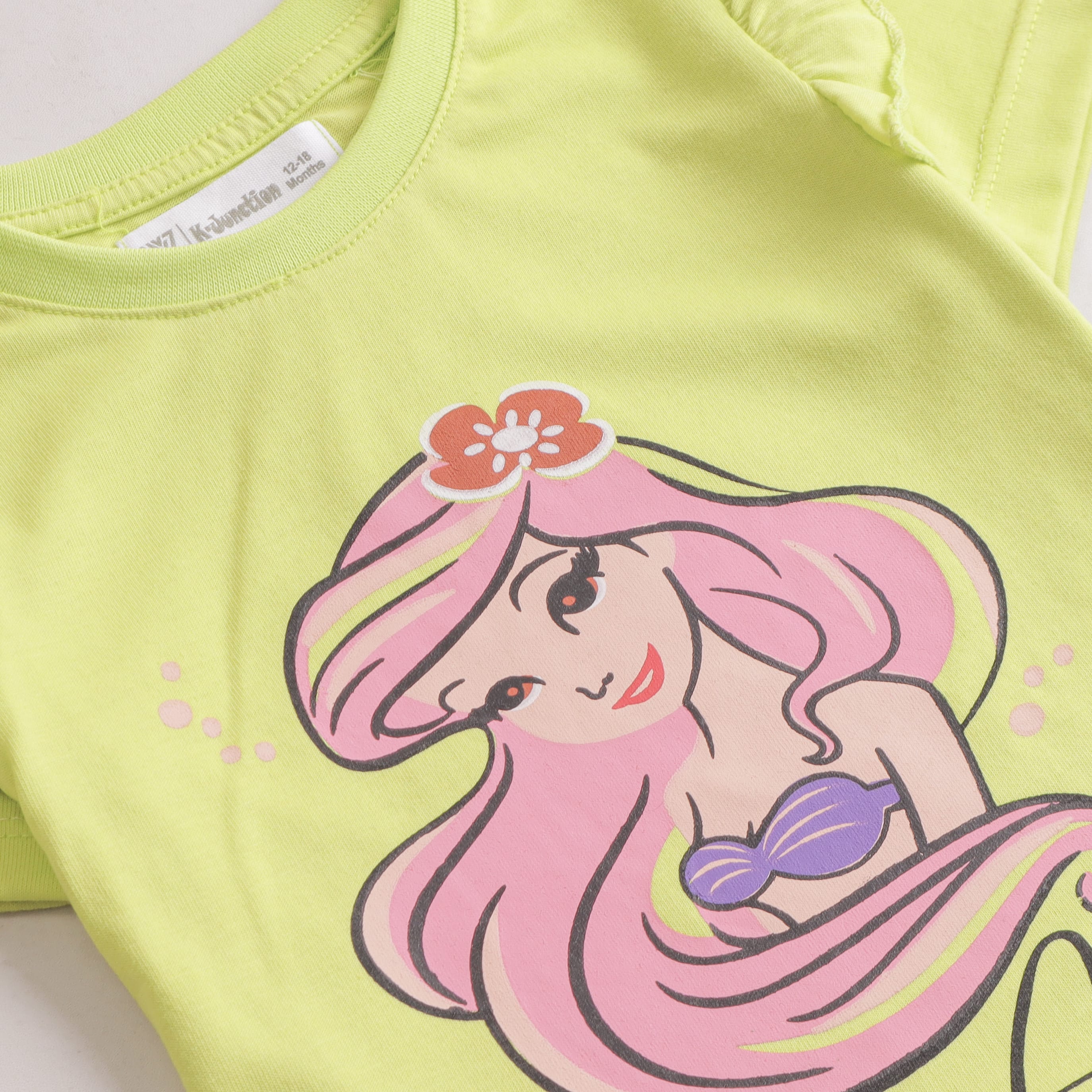 Girls Half sleeves T-shirt