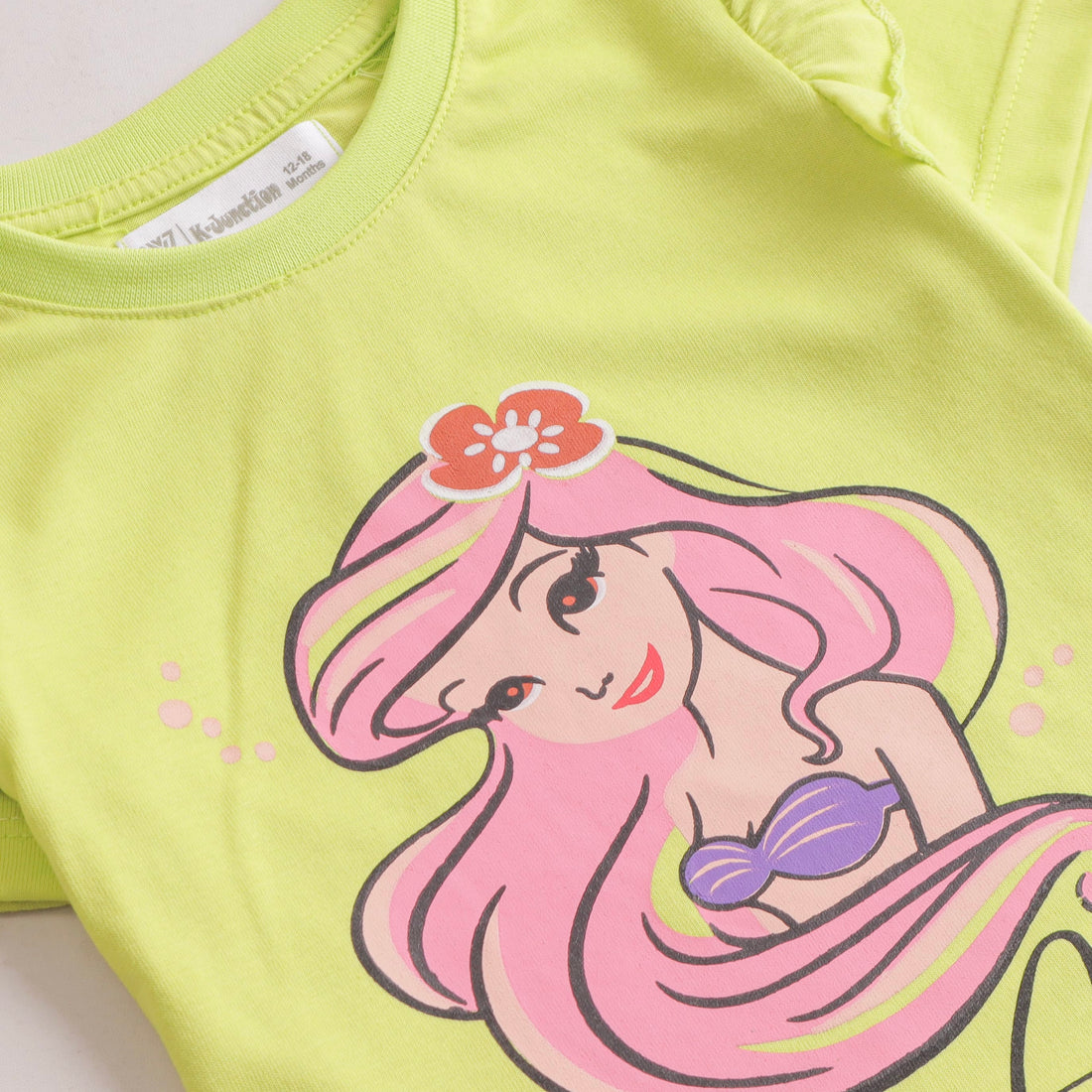 Girls Half sleeves T-shirt