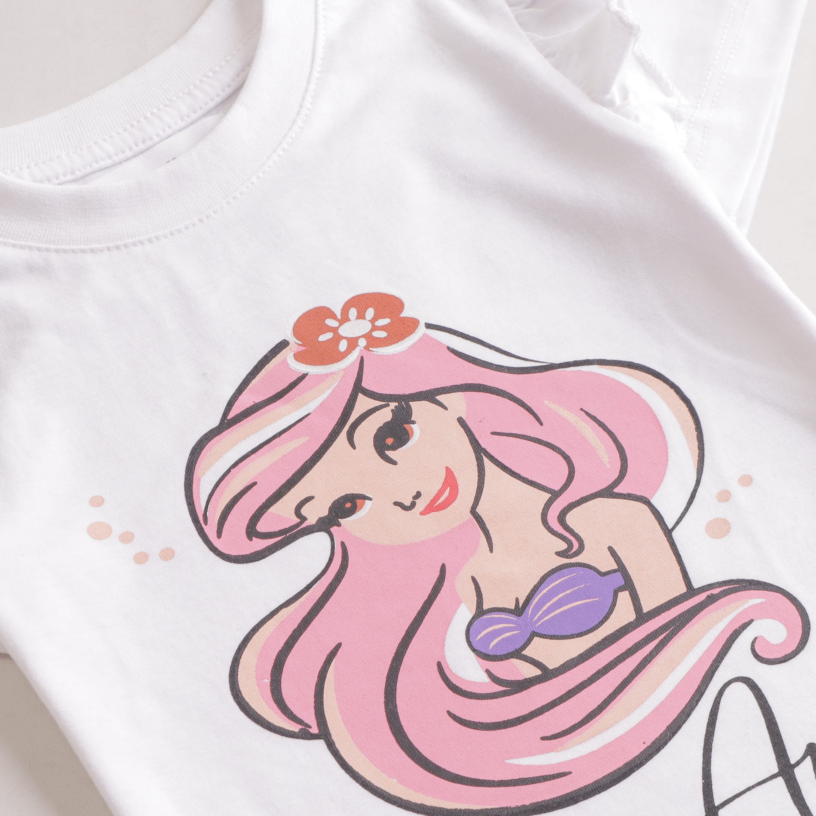 Girls Half sleeves T-shirt