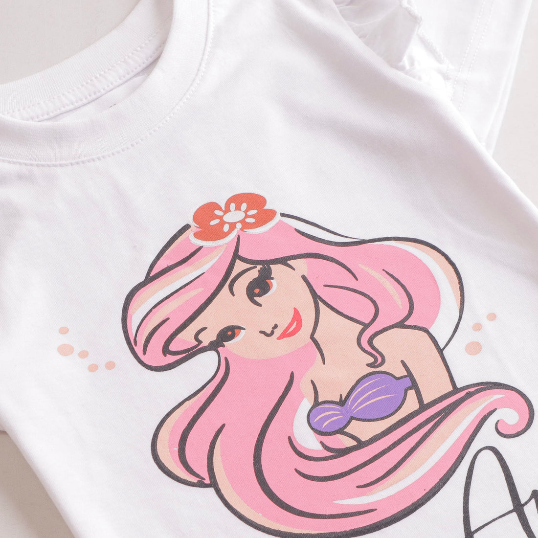 Girls Half sleeves T-shirt