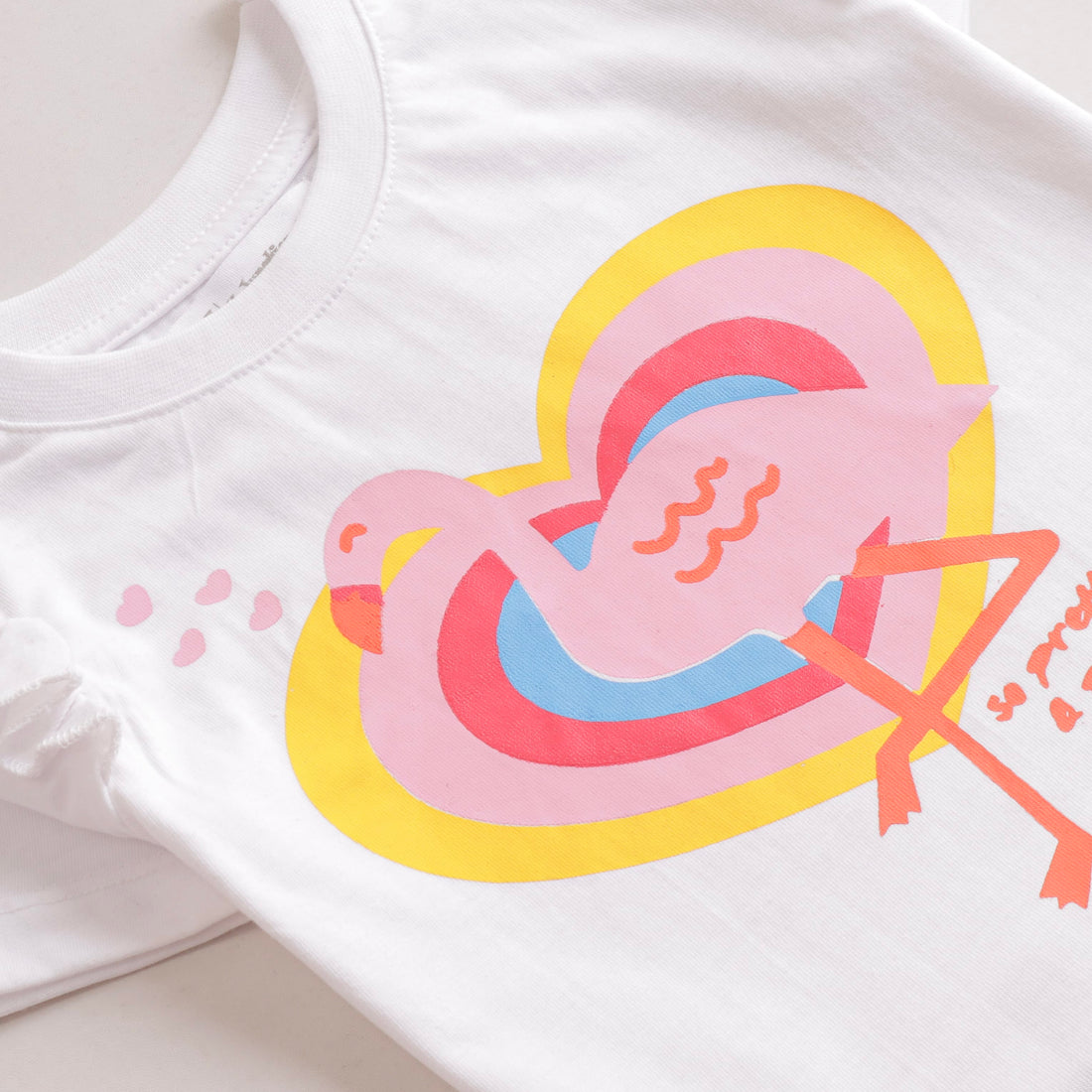 Girls Half sleeves T-shirt