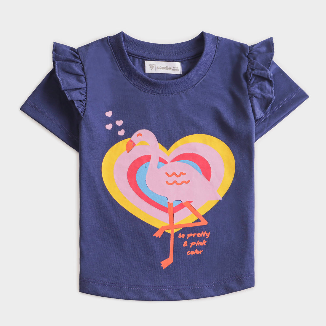 Girls Half sleeves T-shirt