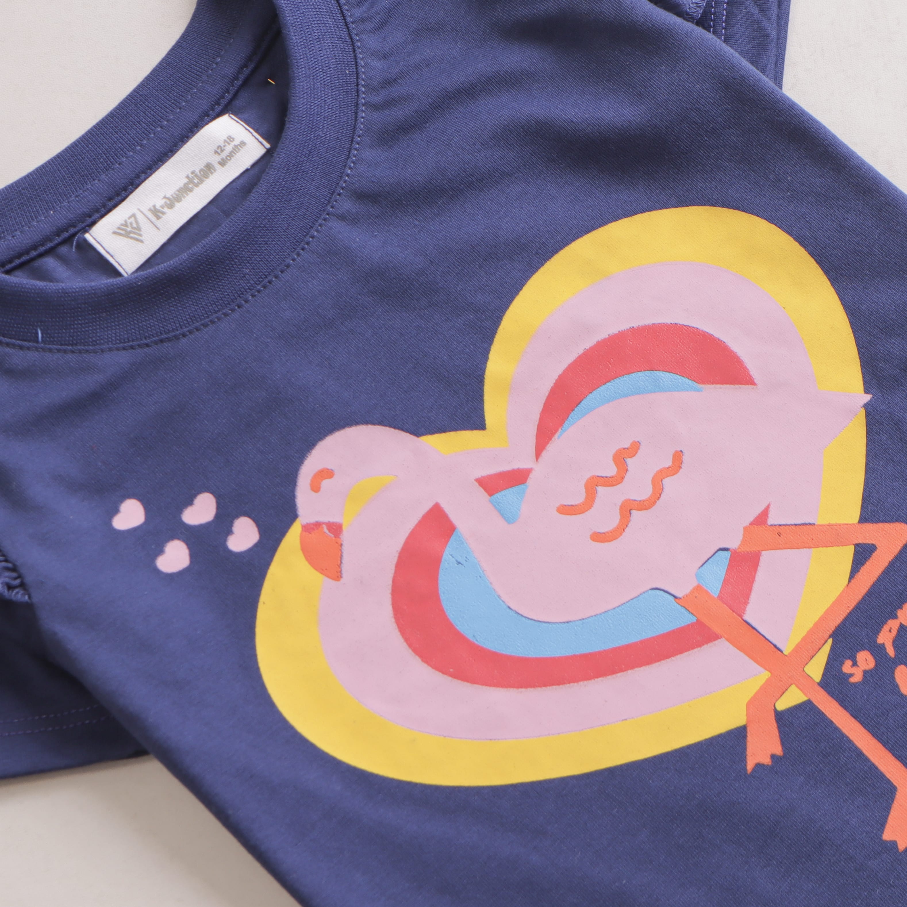 Girls Half sleeves T-shirt