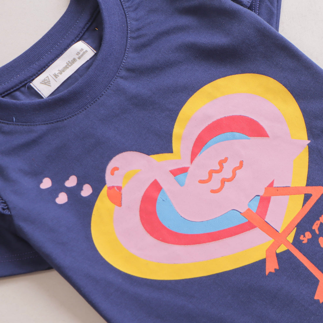 Girls Half sleeves T-shirt