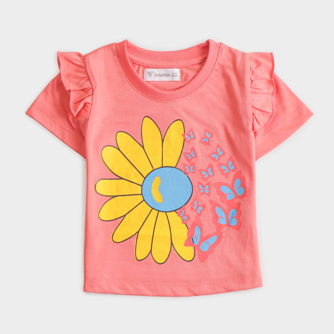 Girls Half sleeves T-shirt