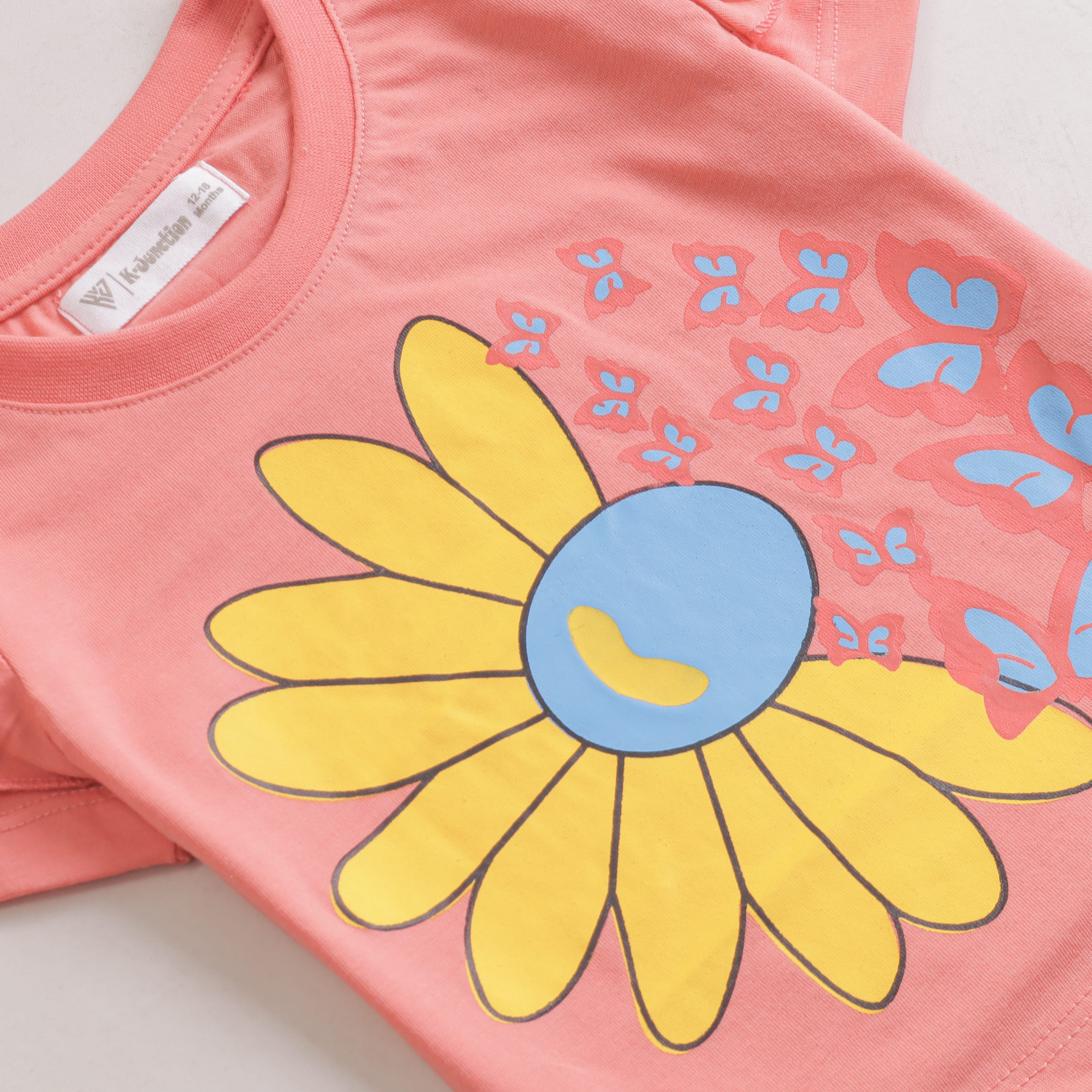 Girls Half sleeves T-shirt