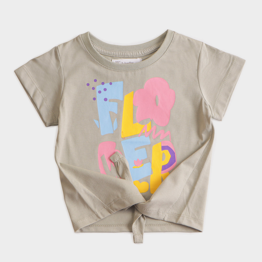 Girls H/S t shirt (Flower)