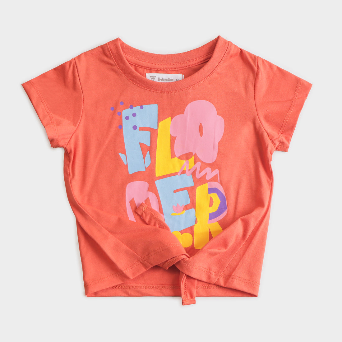 Girls H/S t shirt (Flower)