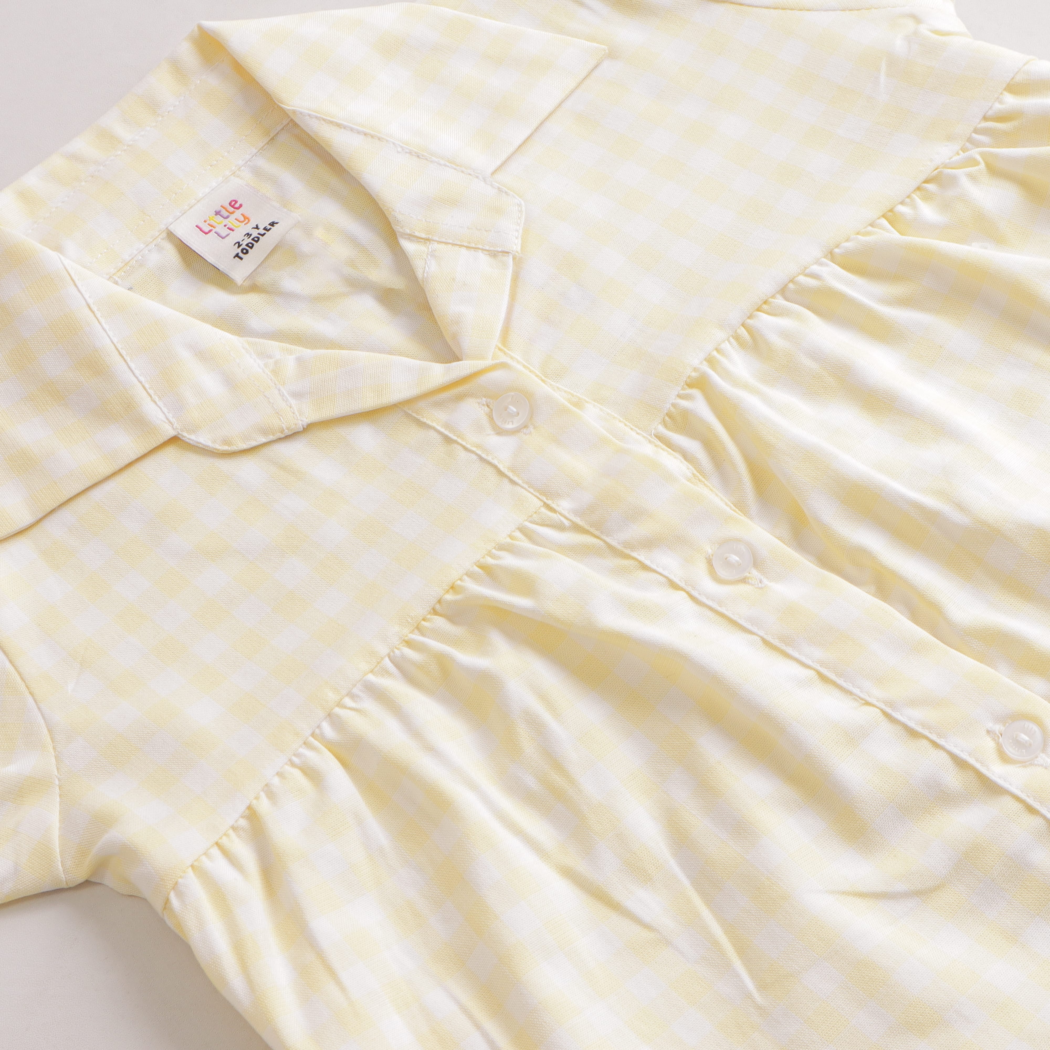 Girls Checkered Top