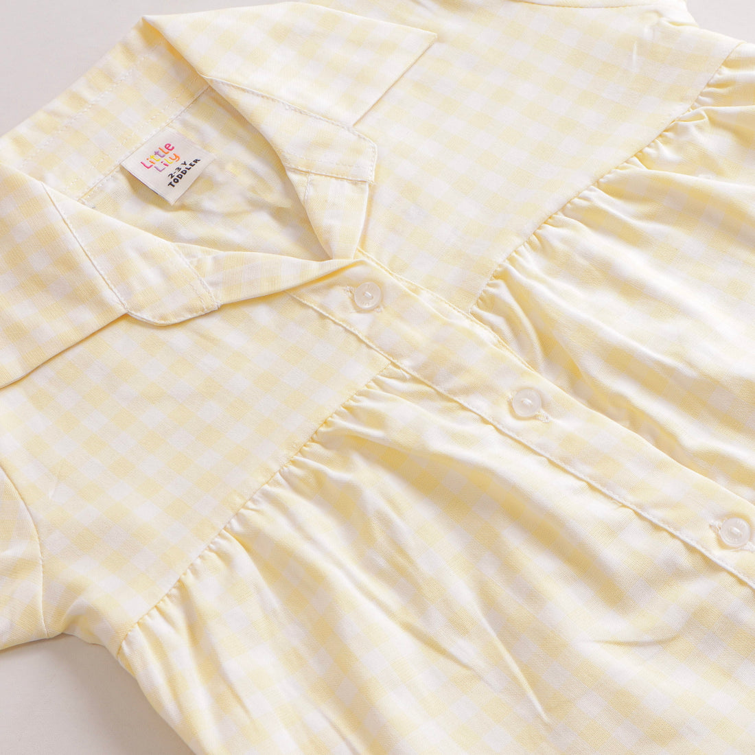 Girls Checkered Top