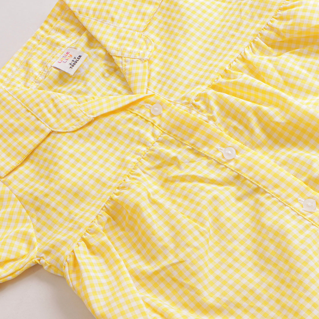 Girls Checkered Top