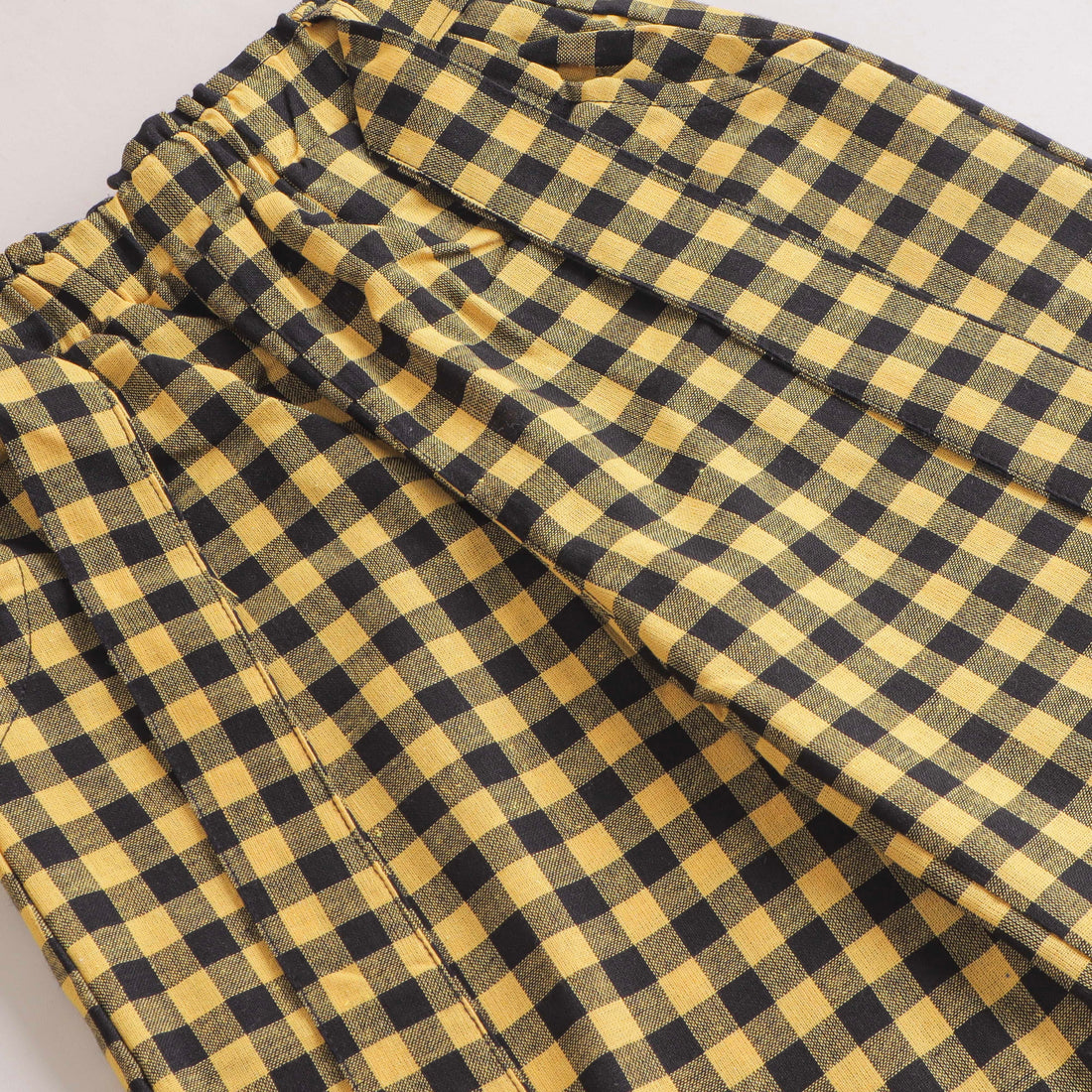 Girls Checkered Pant