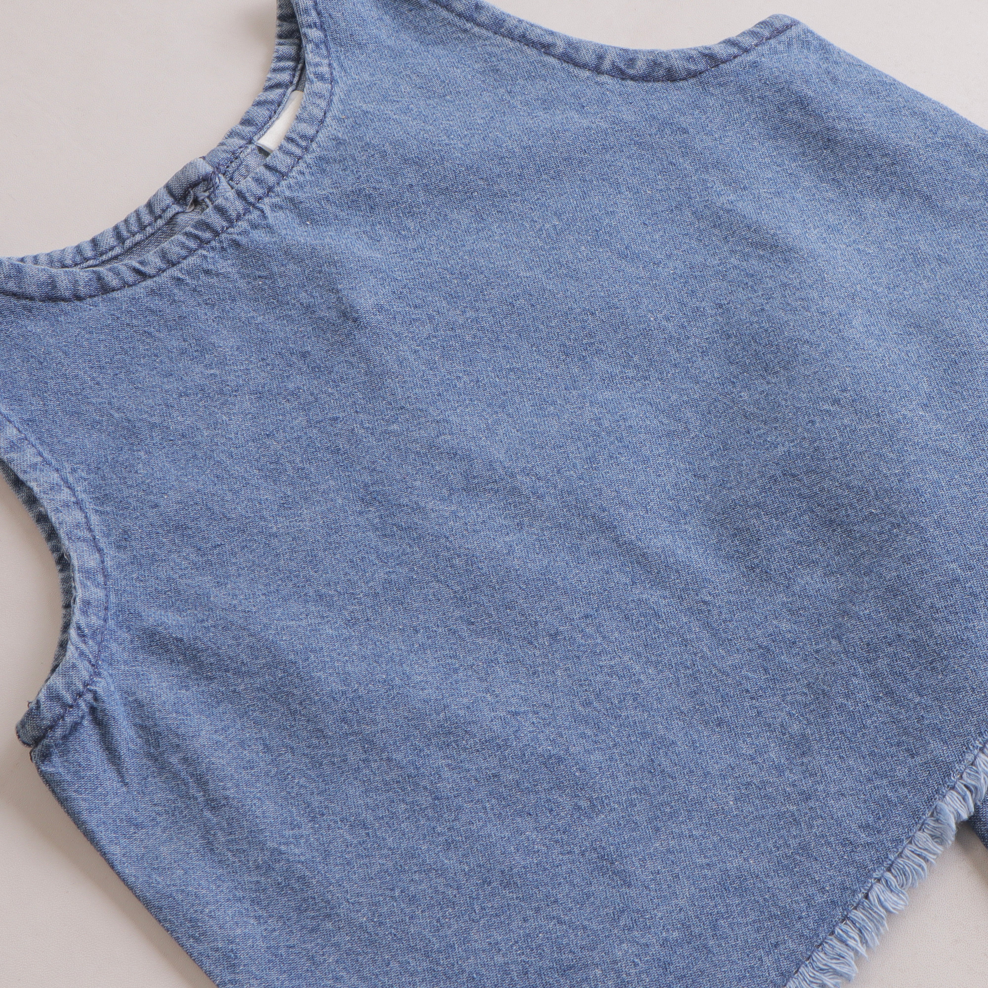 Girls Denim 2 Pcs Set