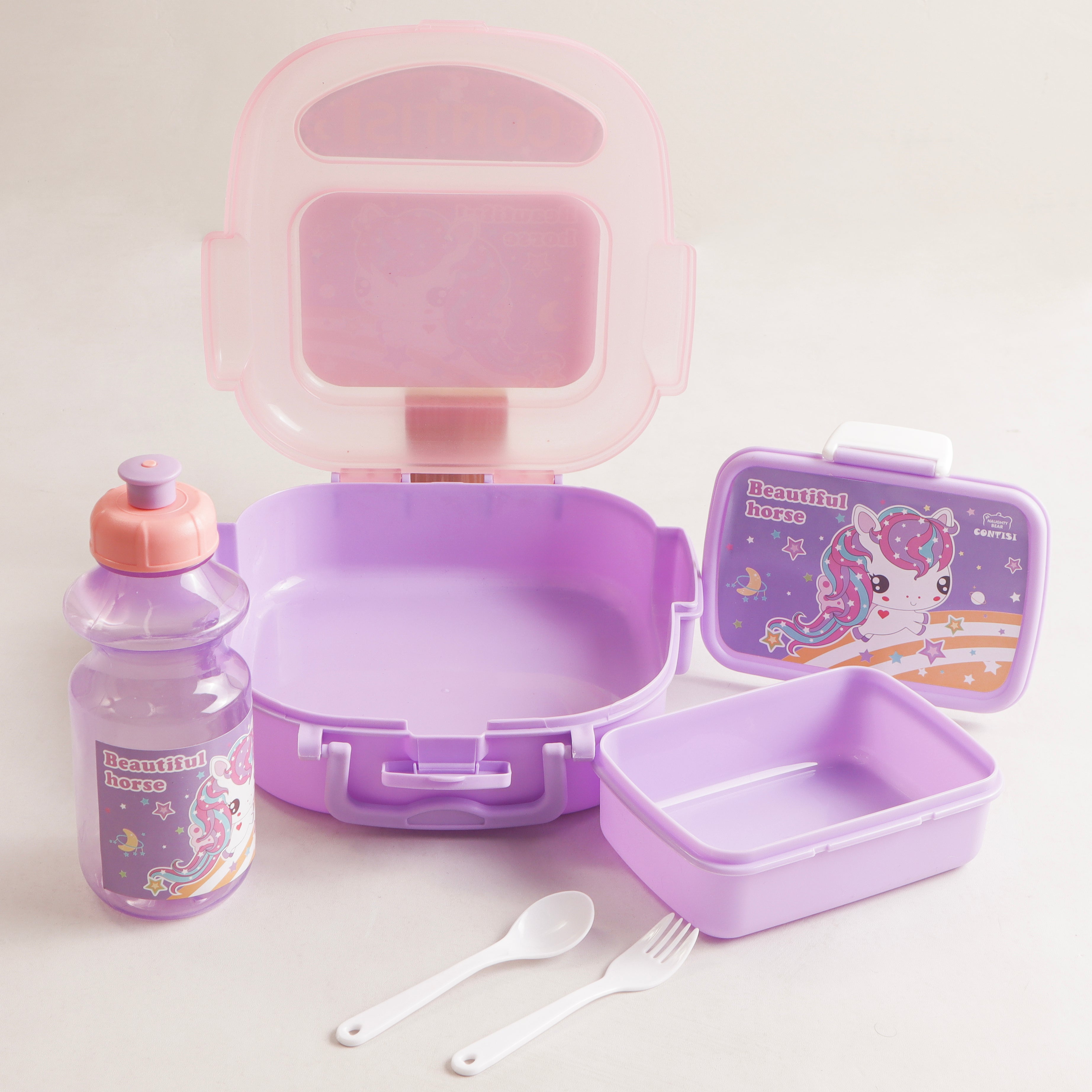Lunch Box With Water Bottle