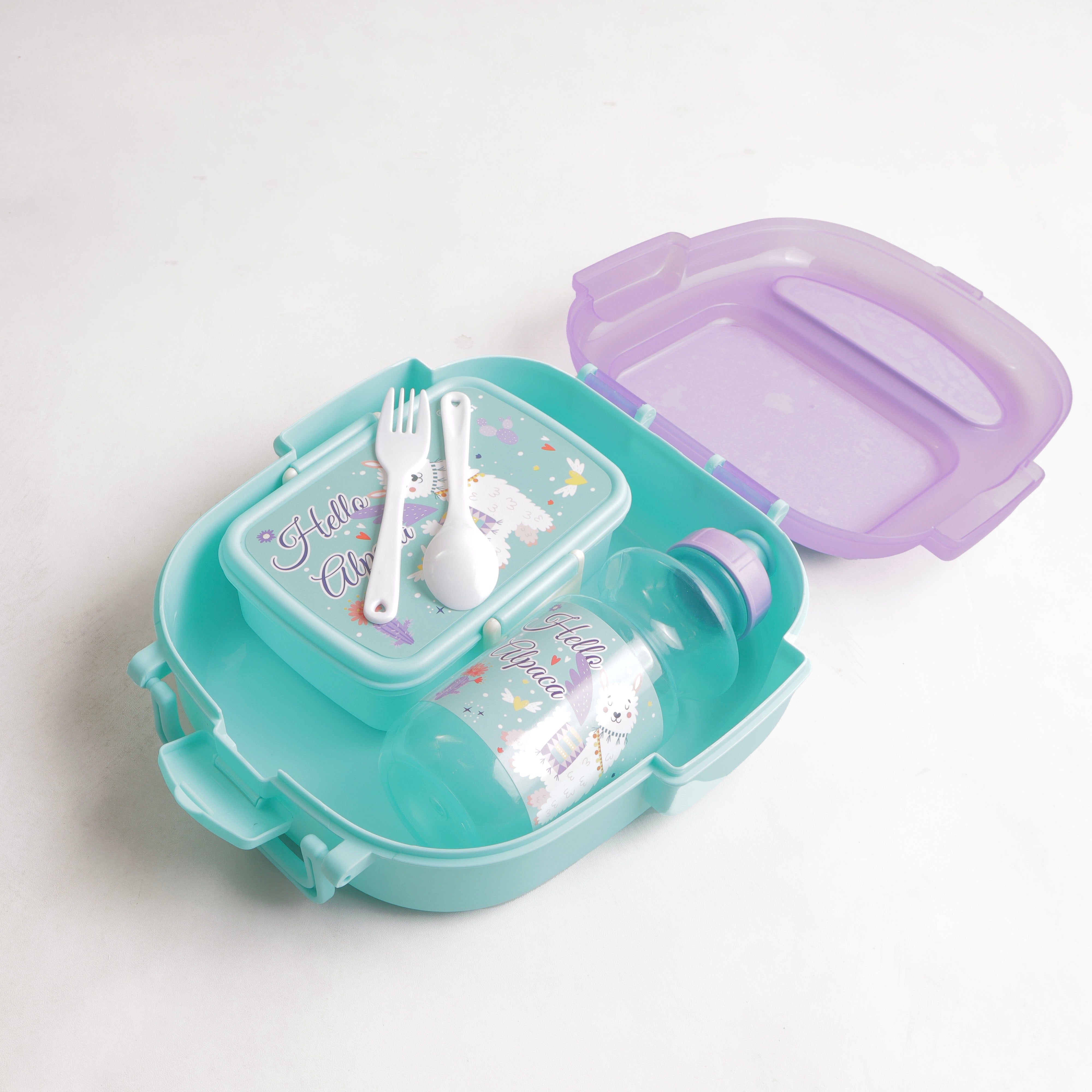 Lunch Box With Water Bottle