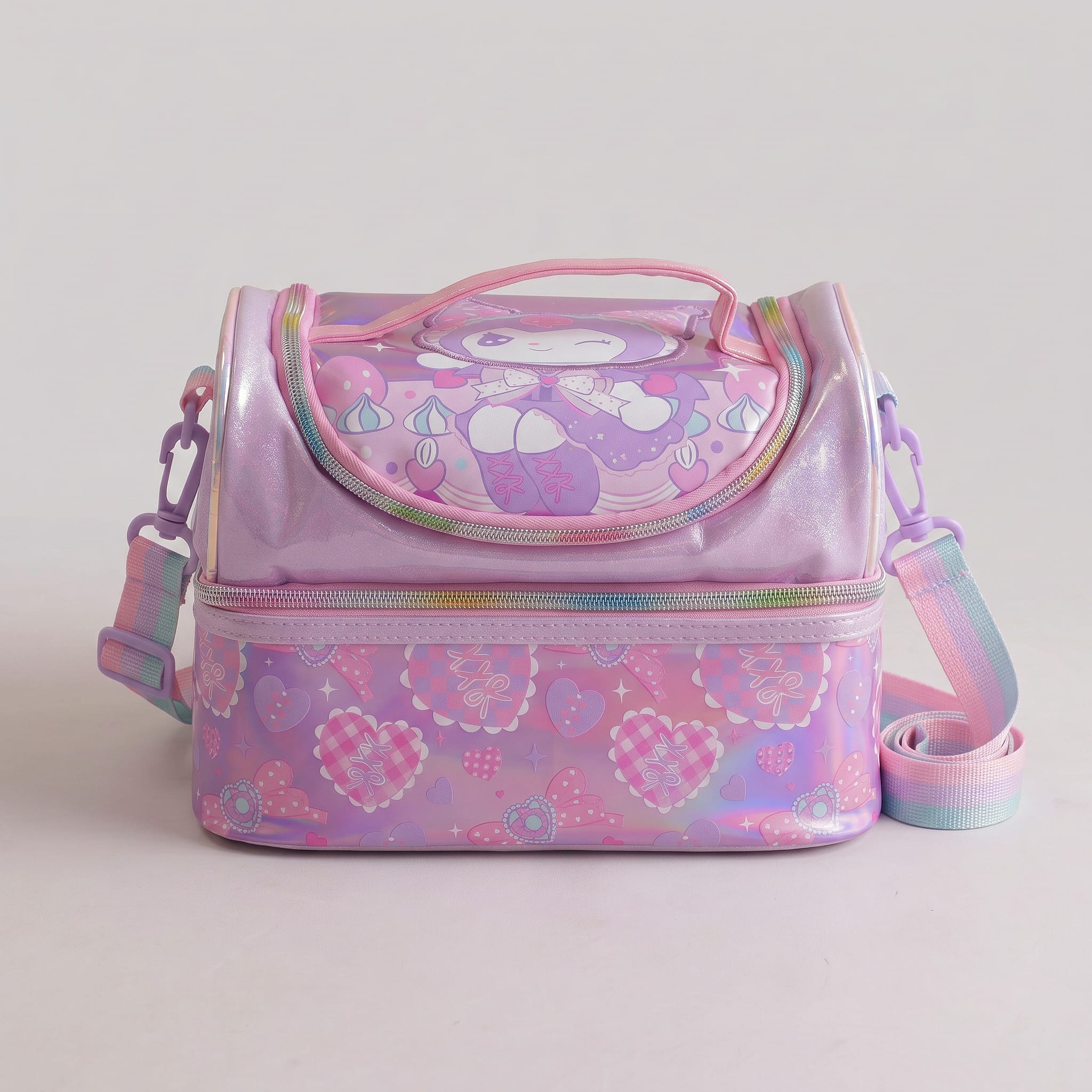 Kids' Multi-Compartment School Backpack  7 inches