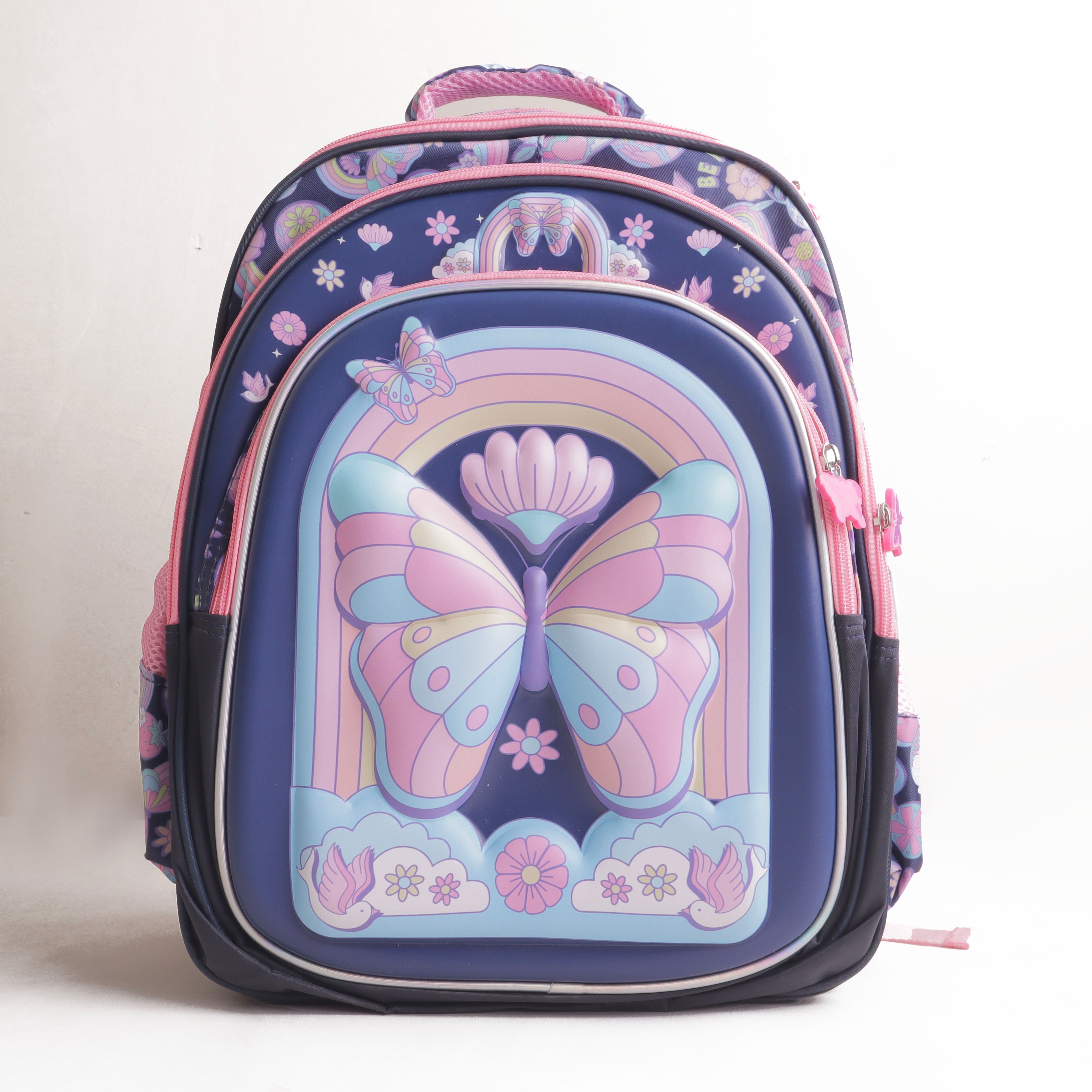Kids' Multi-Compartment School Backpack