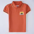 Boys Half Sleeves Polo T-Shirt (Car)