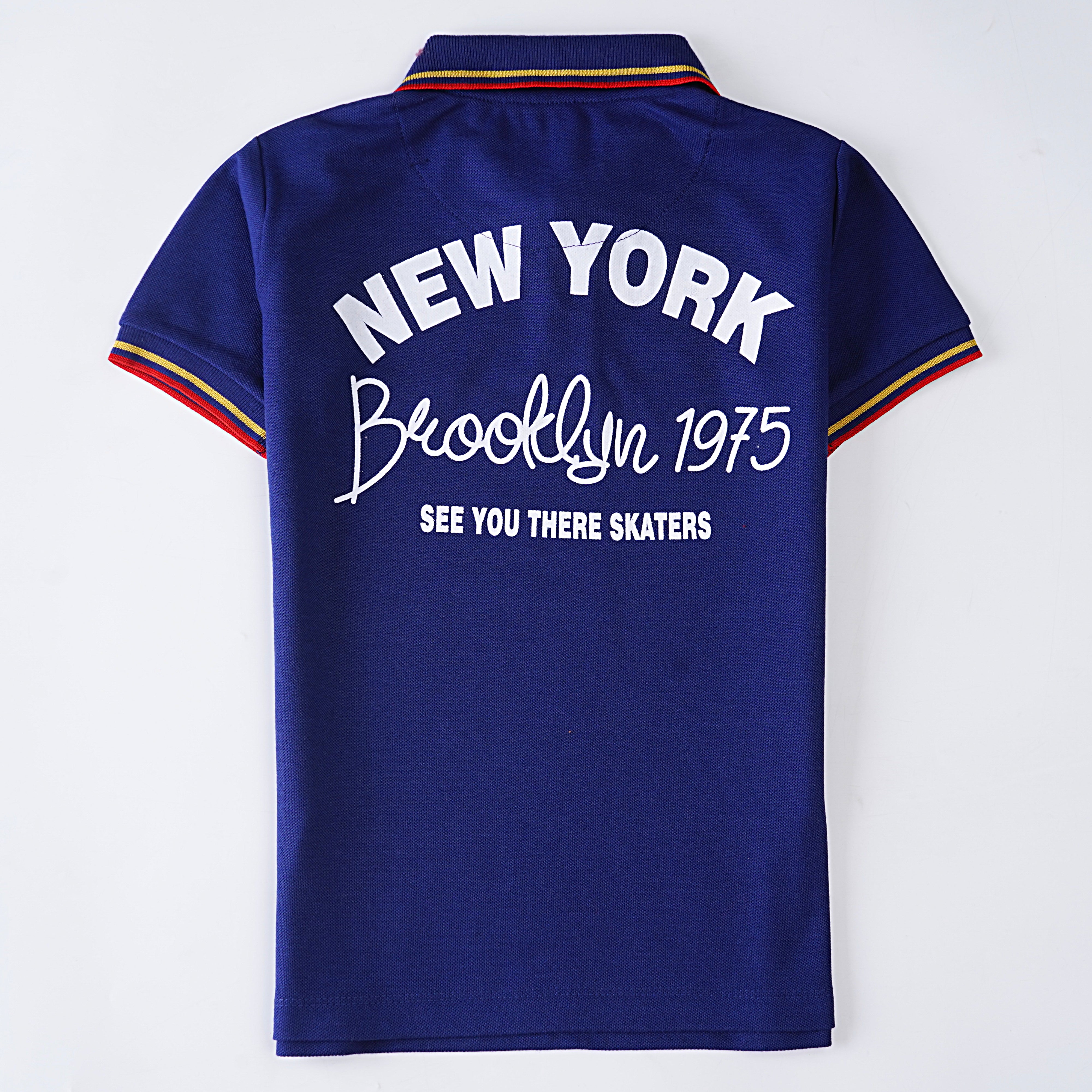 Boys Half Sleeves Polo T-Shirt (Brooklyn)