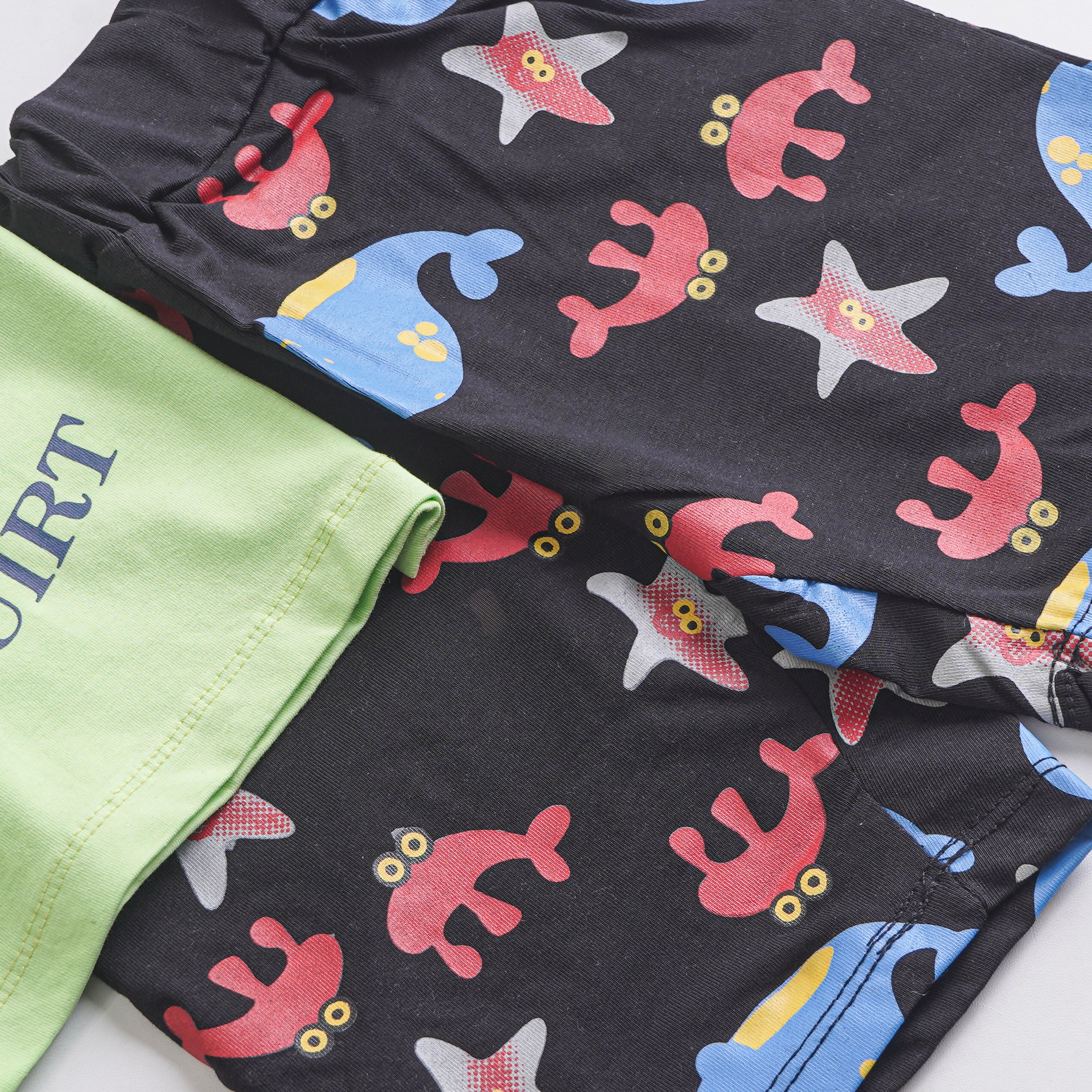 Boys Half Sleeves 2 Piece Suit