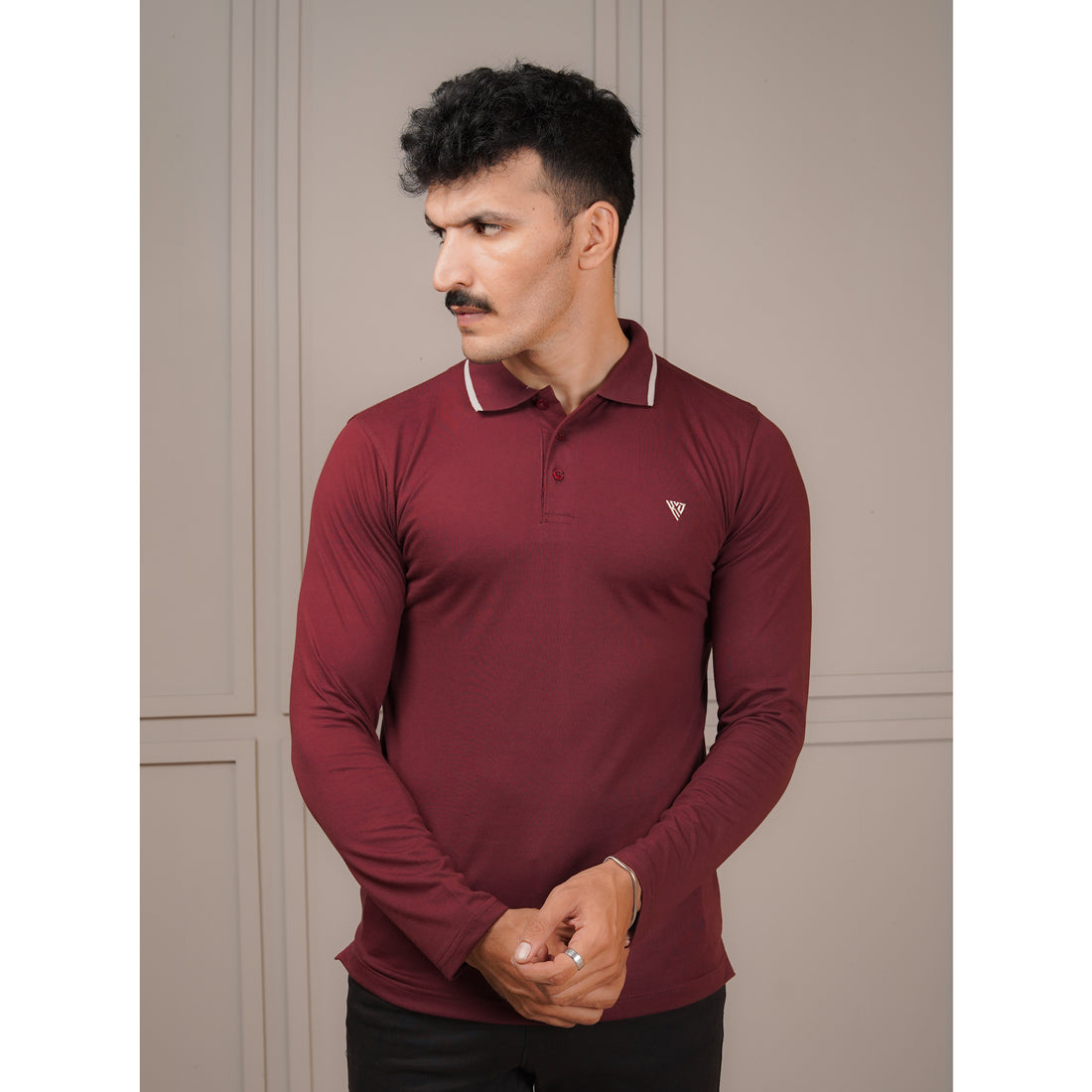 Men's Full Sleeve Polo Code-A
