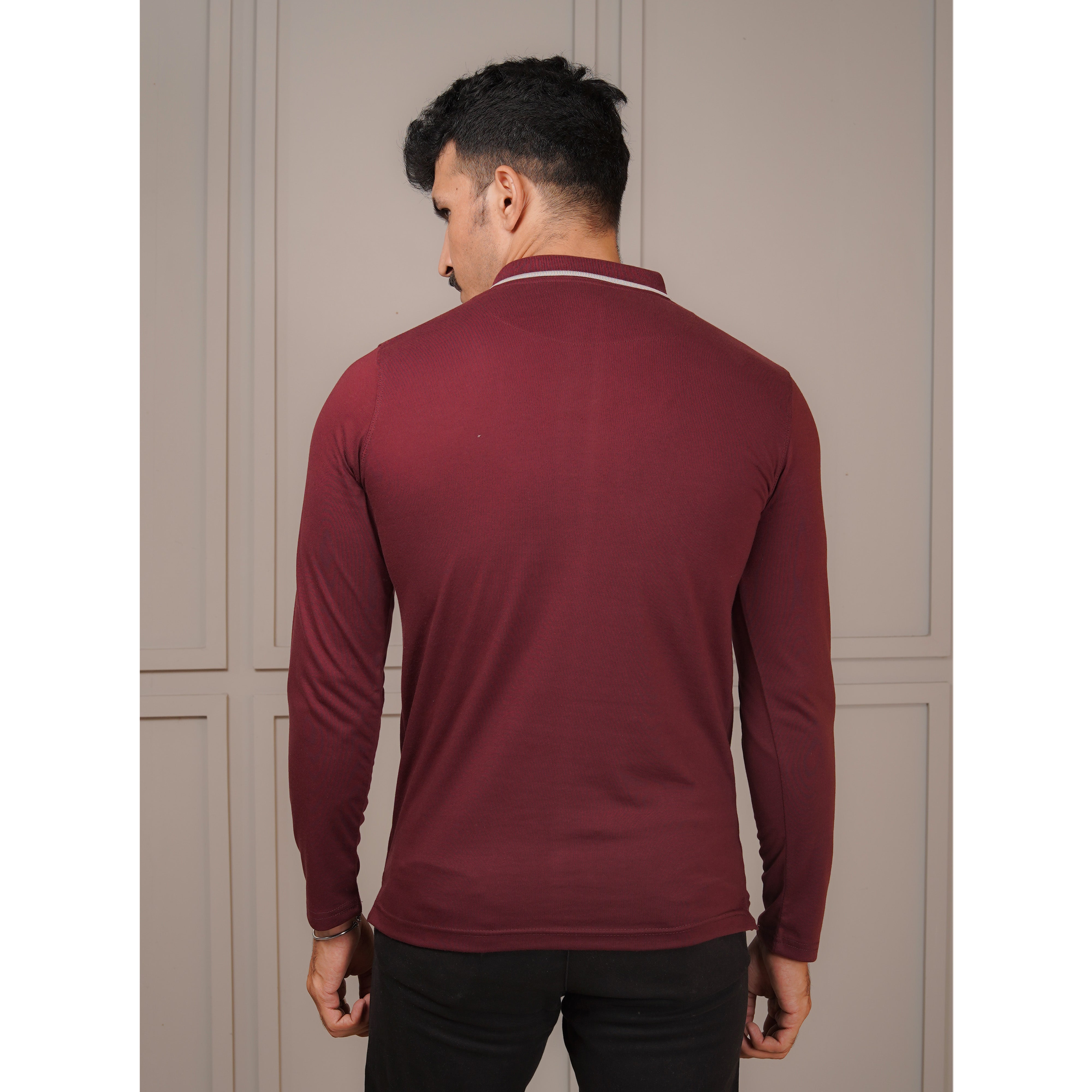 Men's Full Sleeve Polo Code-A