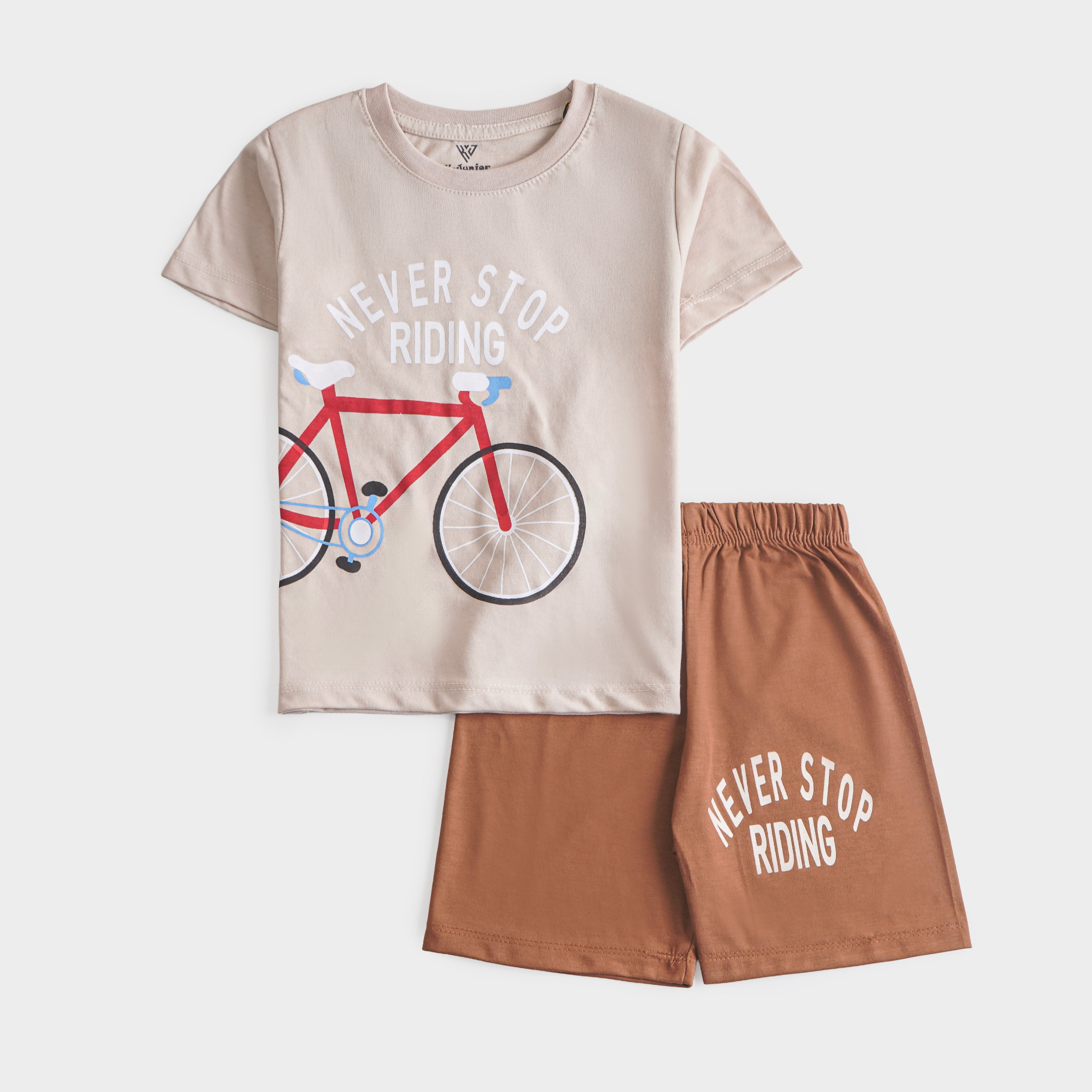 Boys Half Sleeves 2 Piece Suit