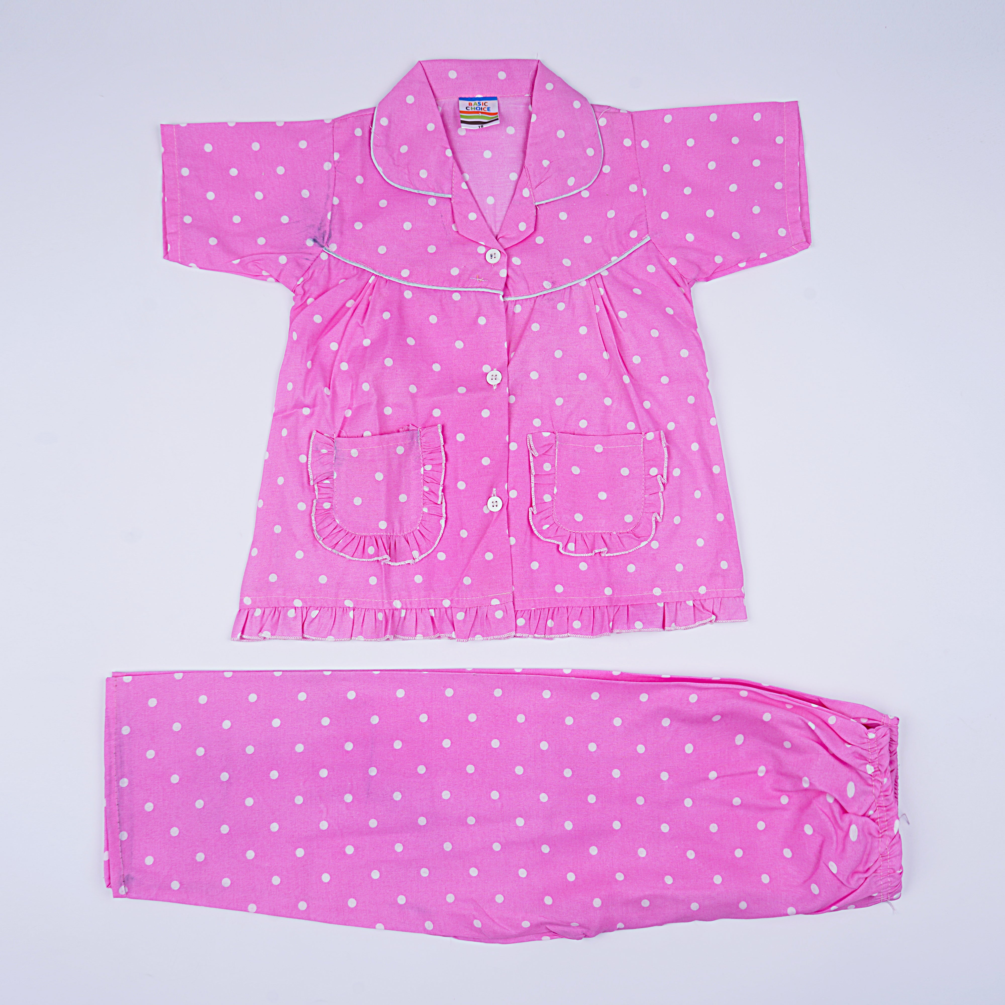 Girls Night Suit Half Sleeves