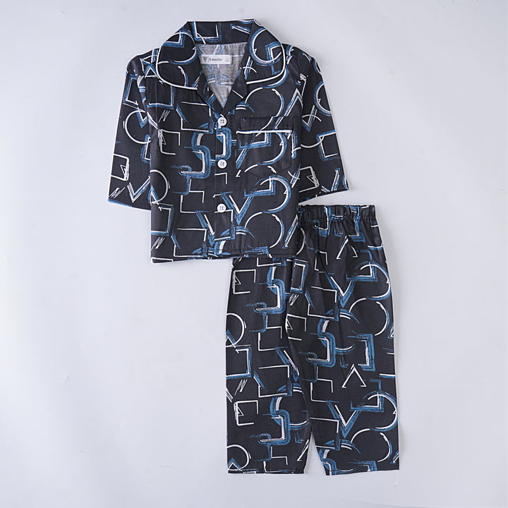 Boys Night Suit Full Sleeves (222)
