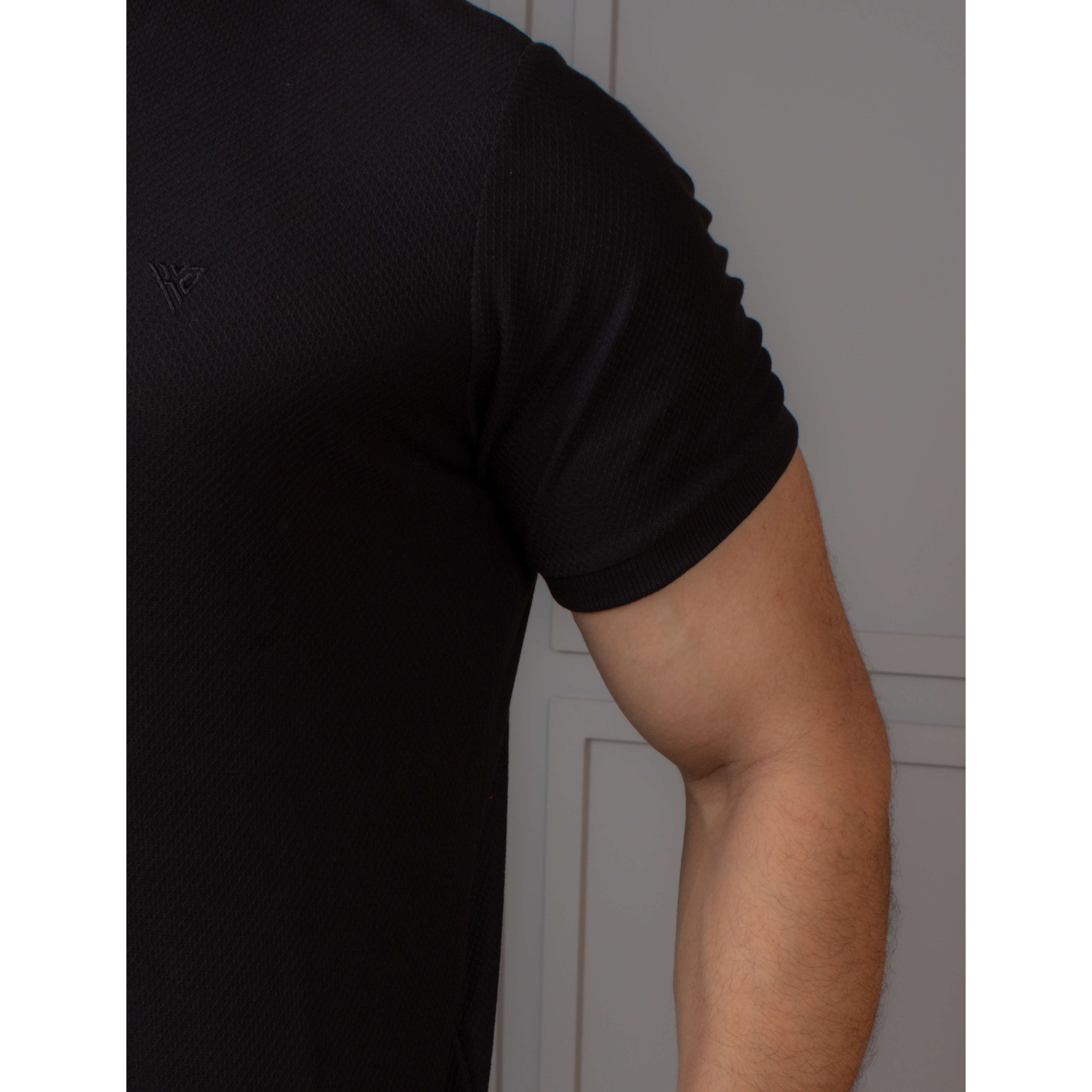 Men's Popcorn Half Sleeve Round Neck T-Shirt