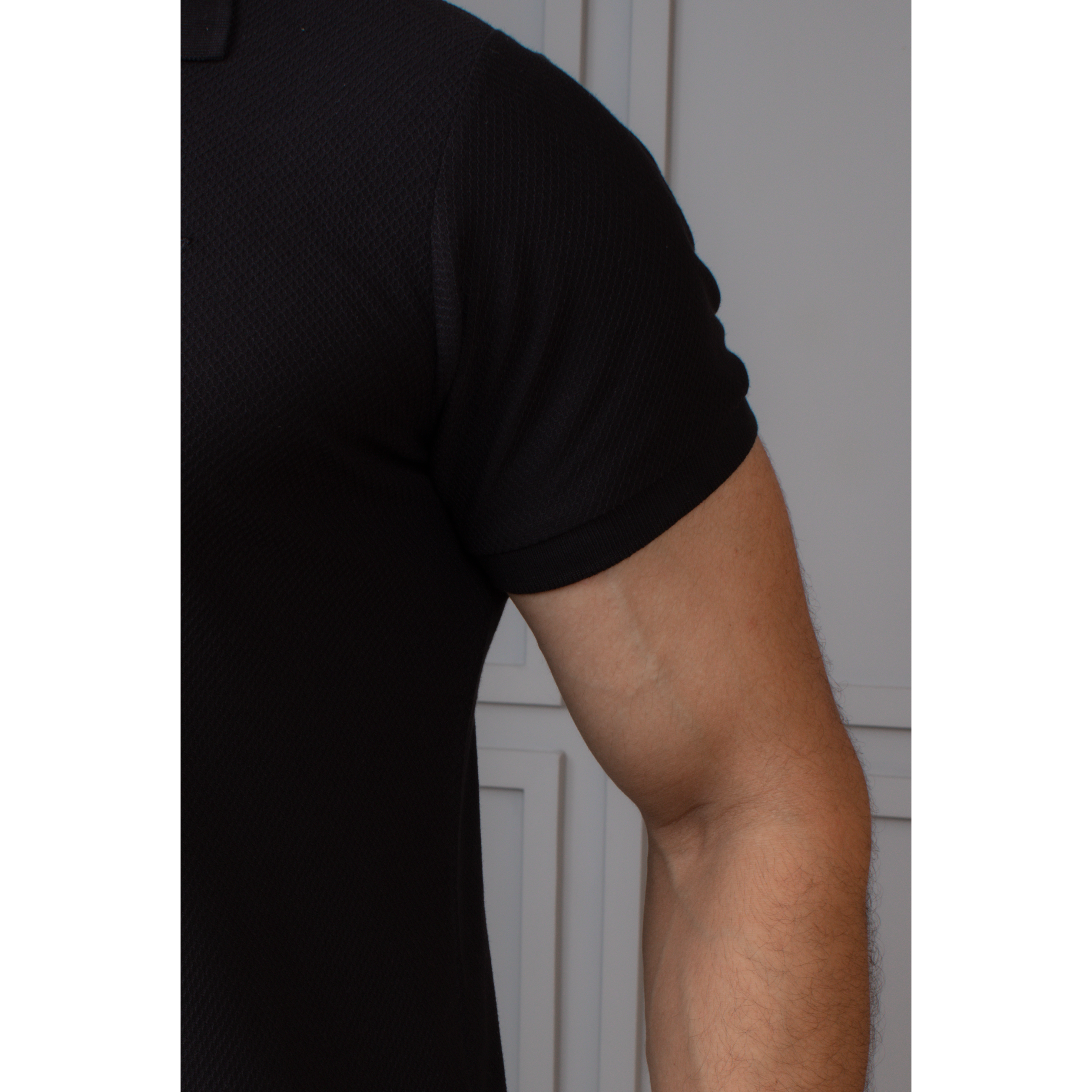 Men's Popcorn Half Sleeve Polo Code-E
