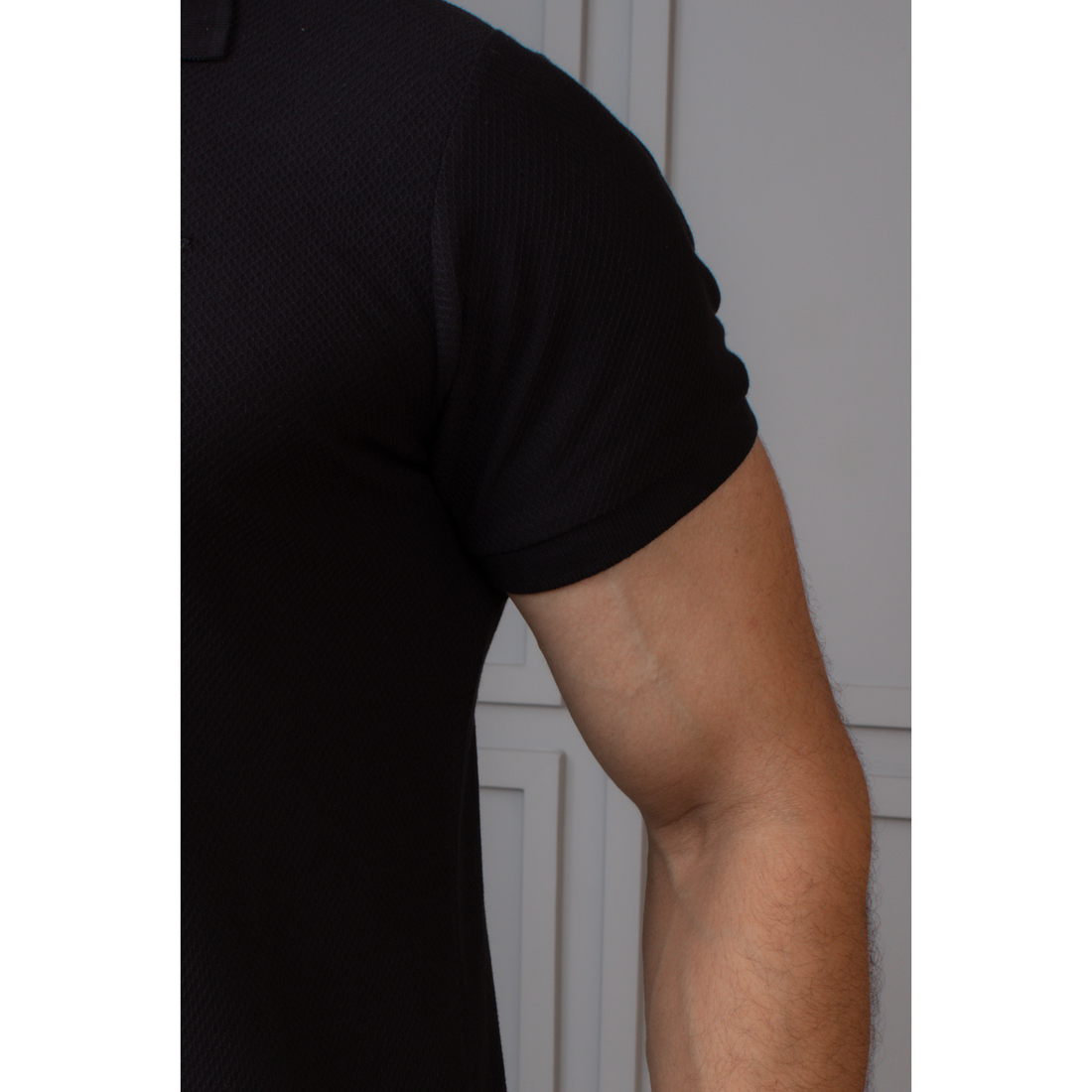Men's Popcorn Half Sleeve Polo Code-E