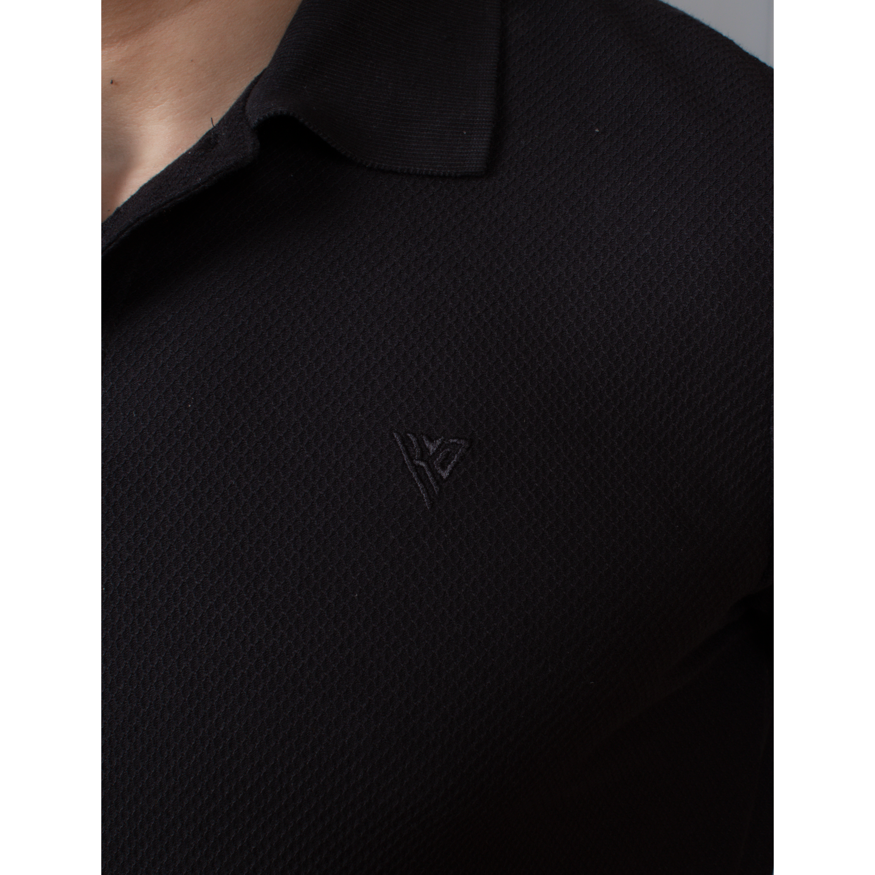 Men's Popcorn Half Sleeve Polo Code-E