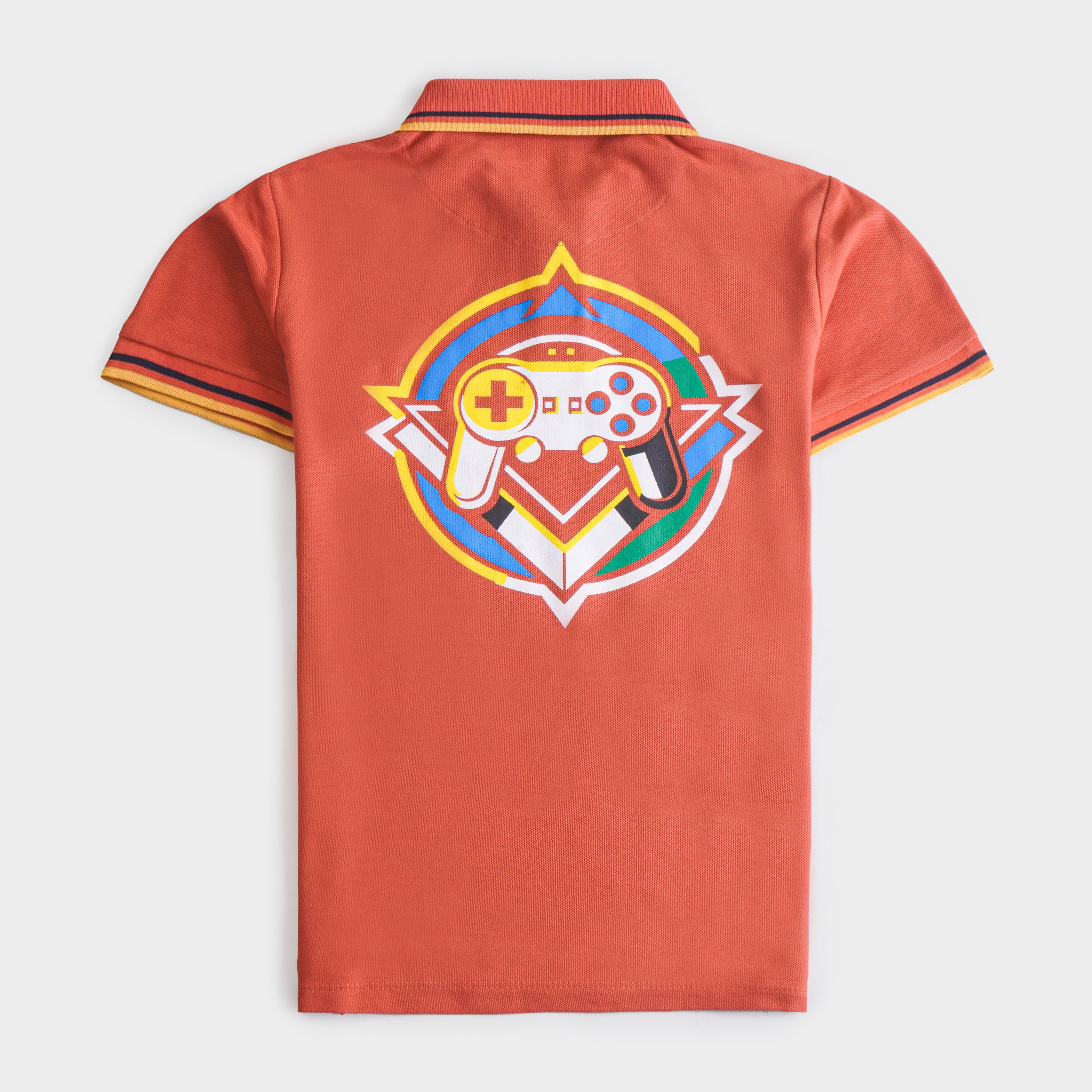 Boys Half Sleeves Polo T-Shirt