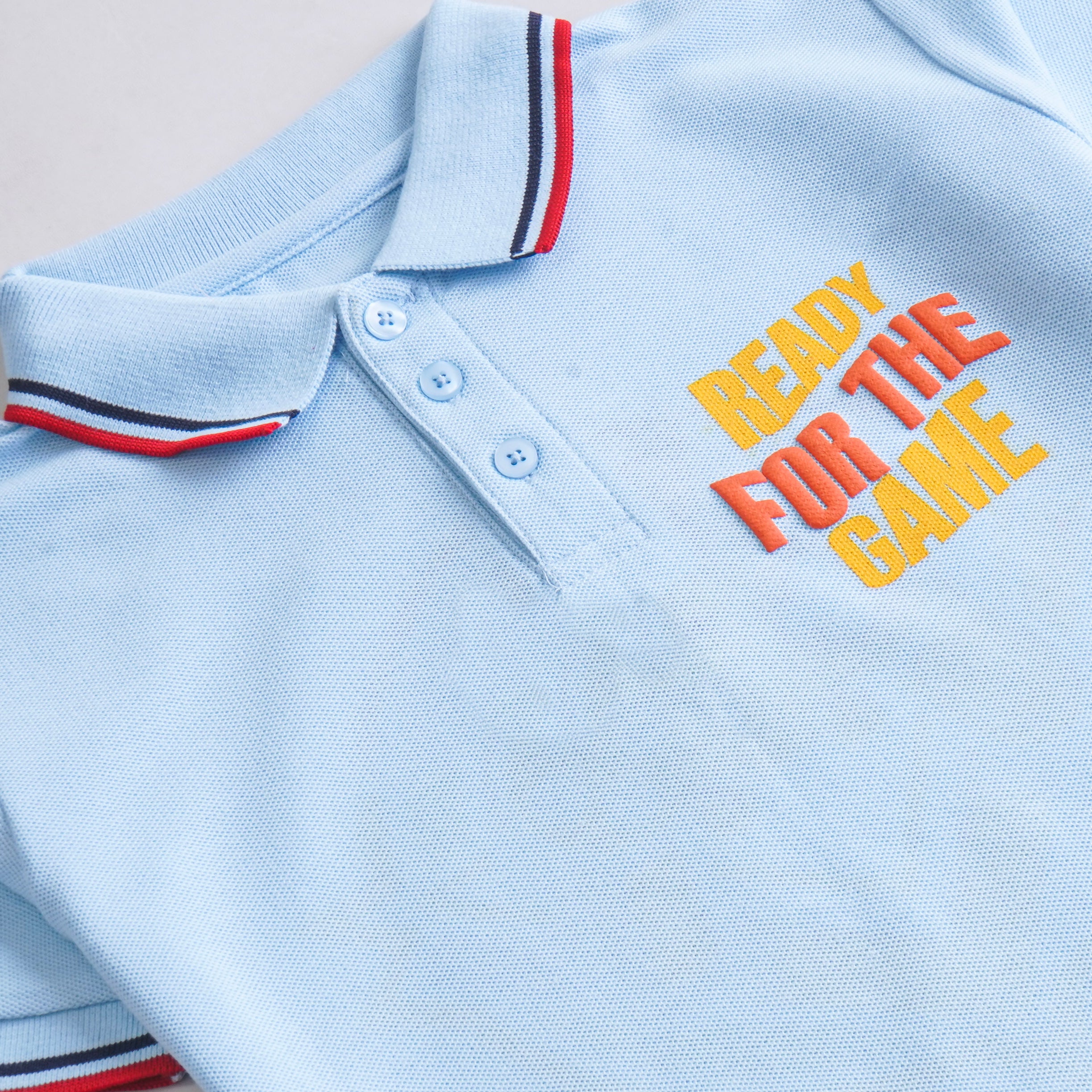 Boys Half Sleeves Polo T-Shirt