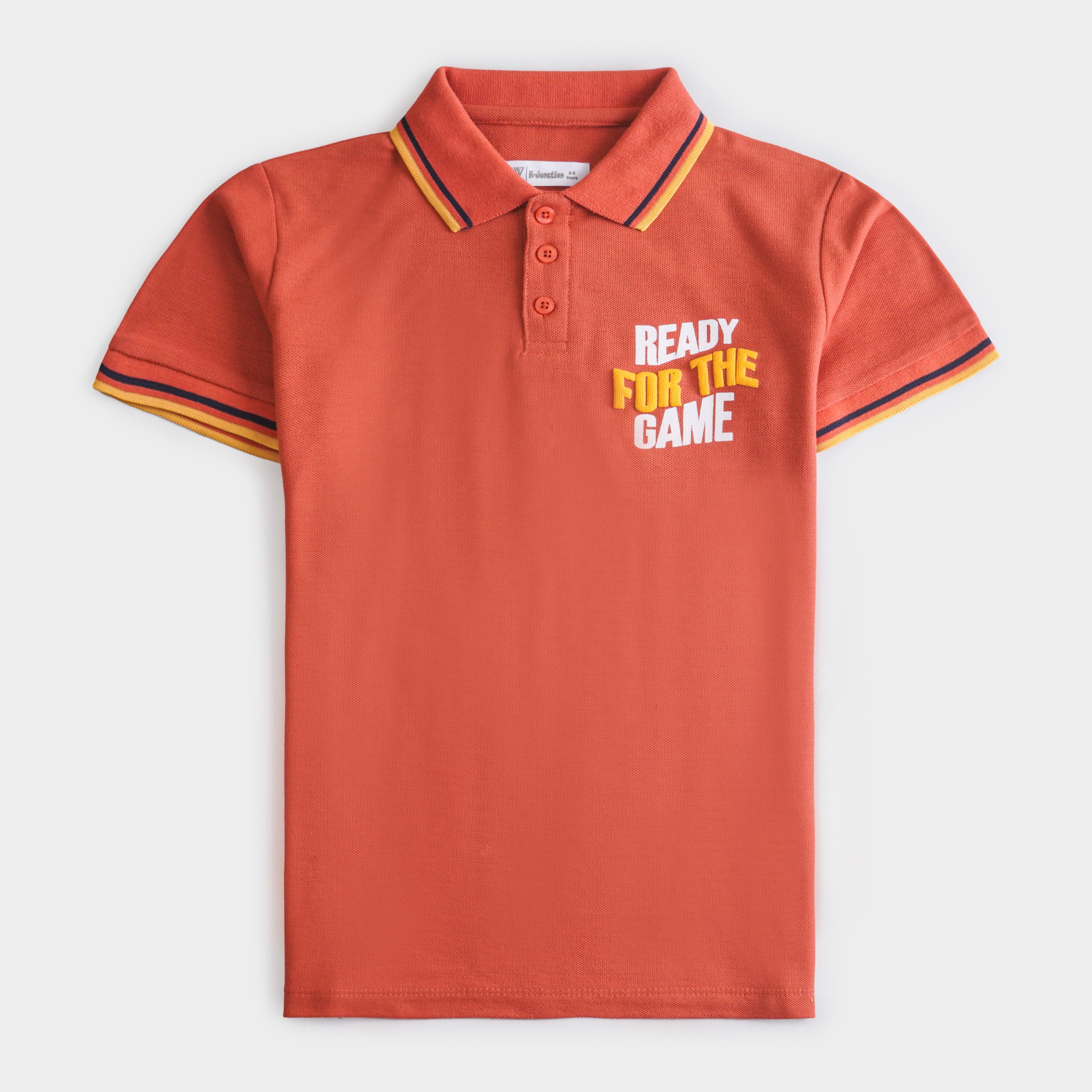 Boys Half Sleeves Polo T-Shirt