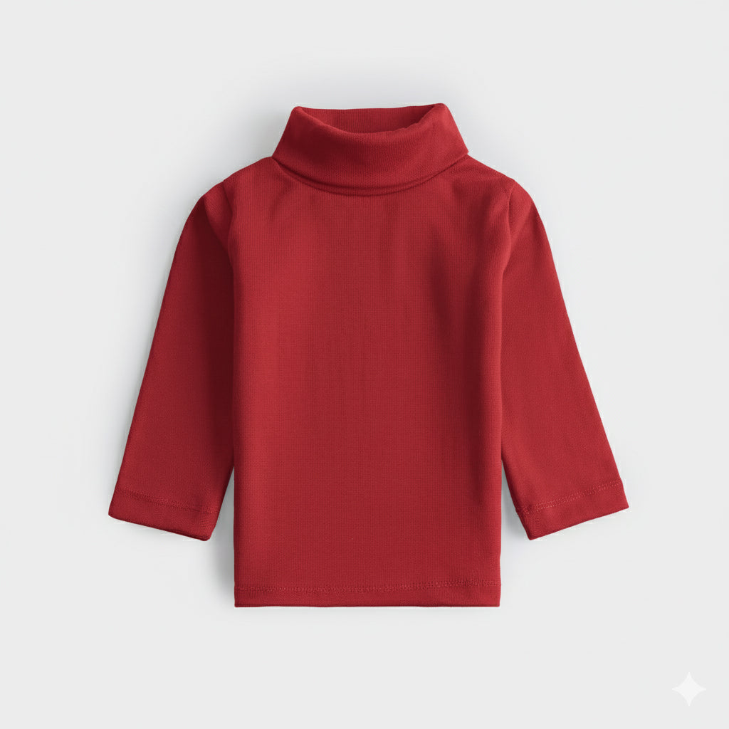 Kids Unisex Full Sleeve High-Neck