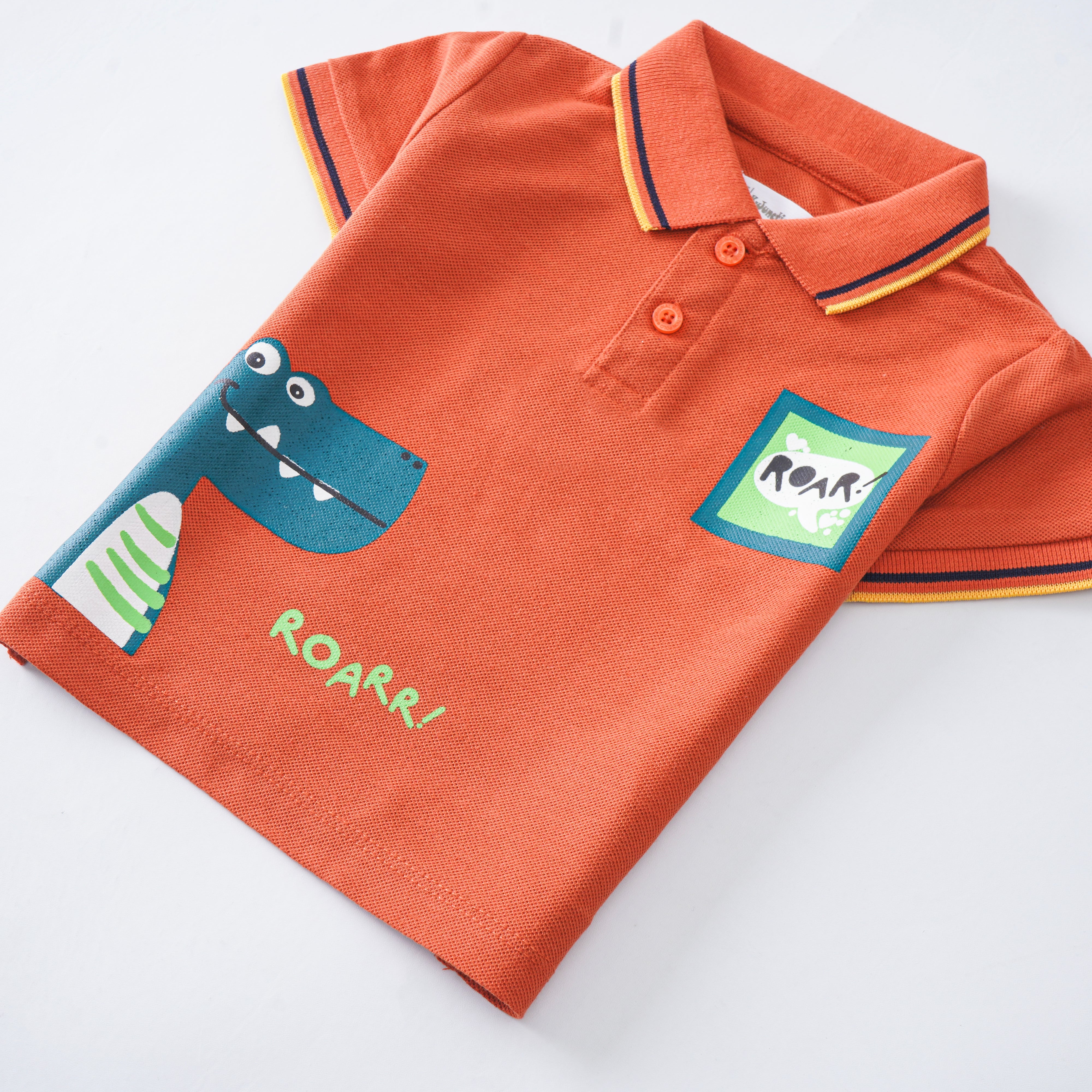 Boys Half Sleeves Polo T-Shirt
