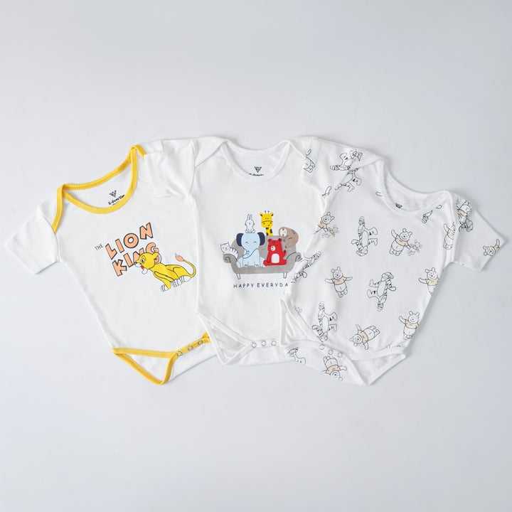 Unisex Romper (Pack of 3)