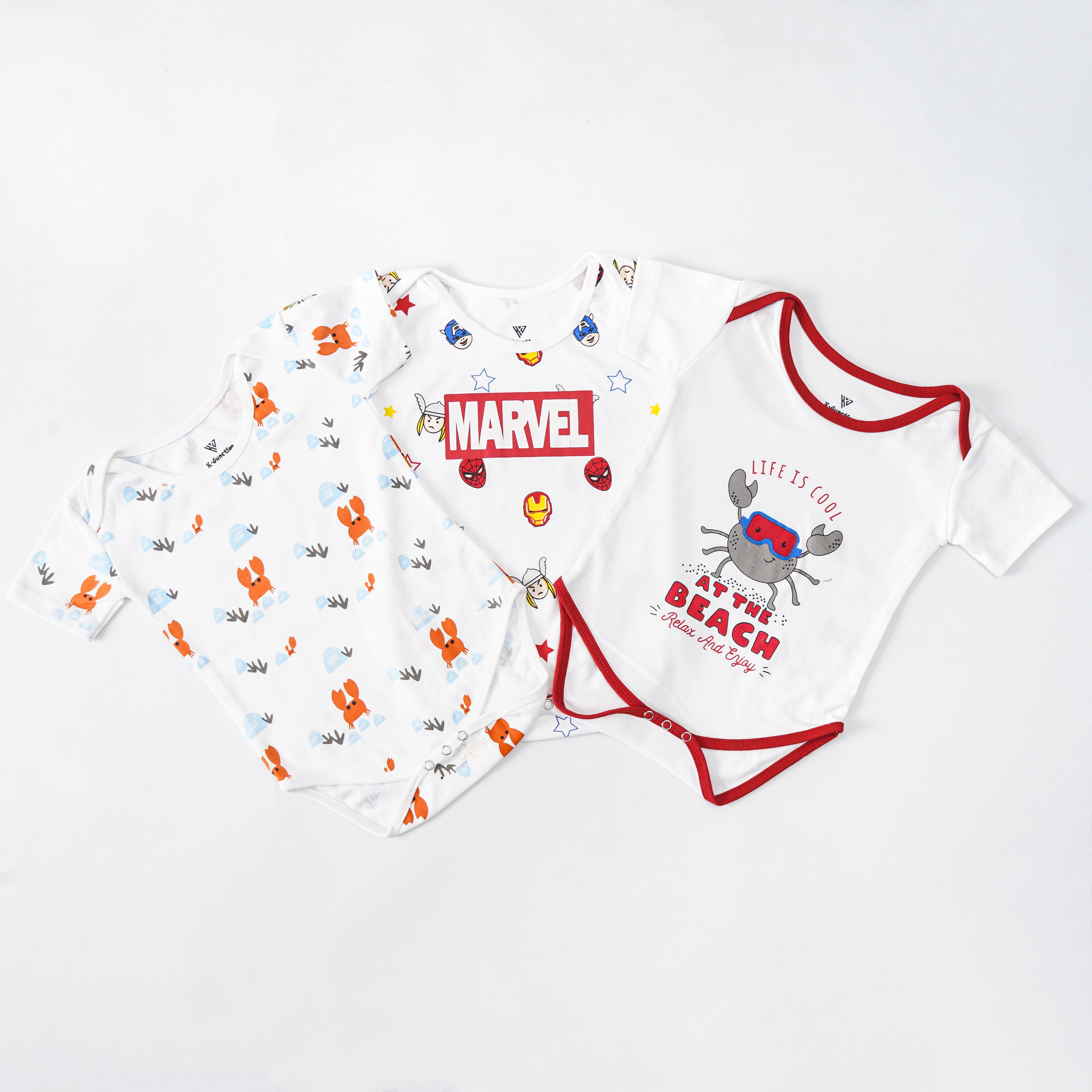 Unisex Romper (Pack of 3)