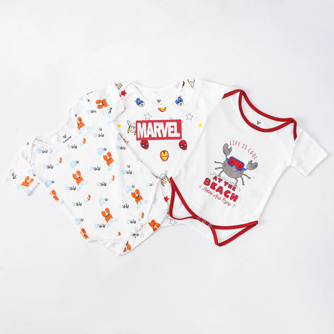 Unisex Romper (Pack of 3)