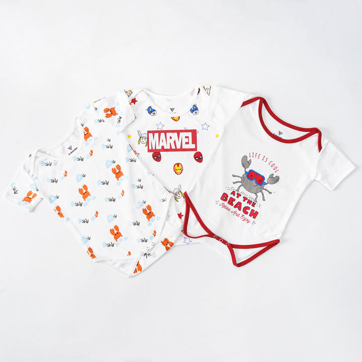 Unisex Romper (Pack of 3)